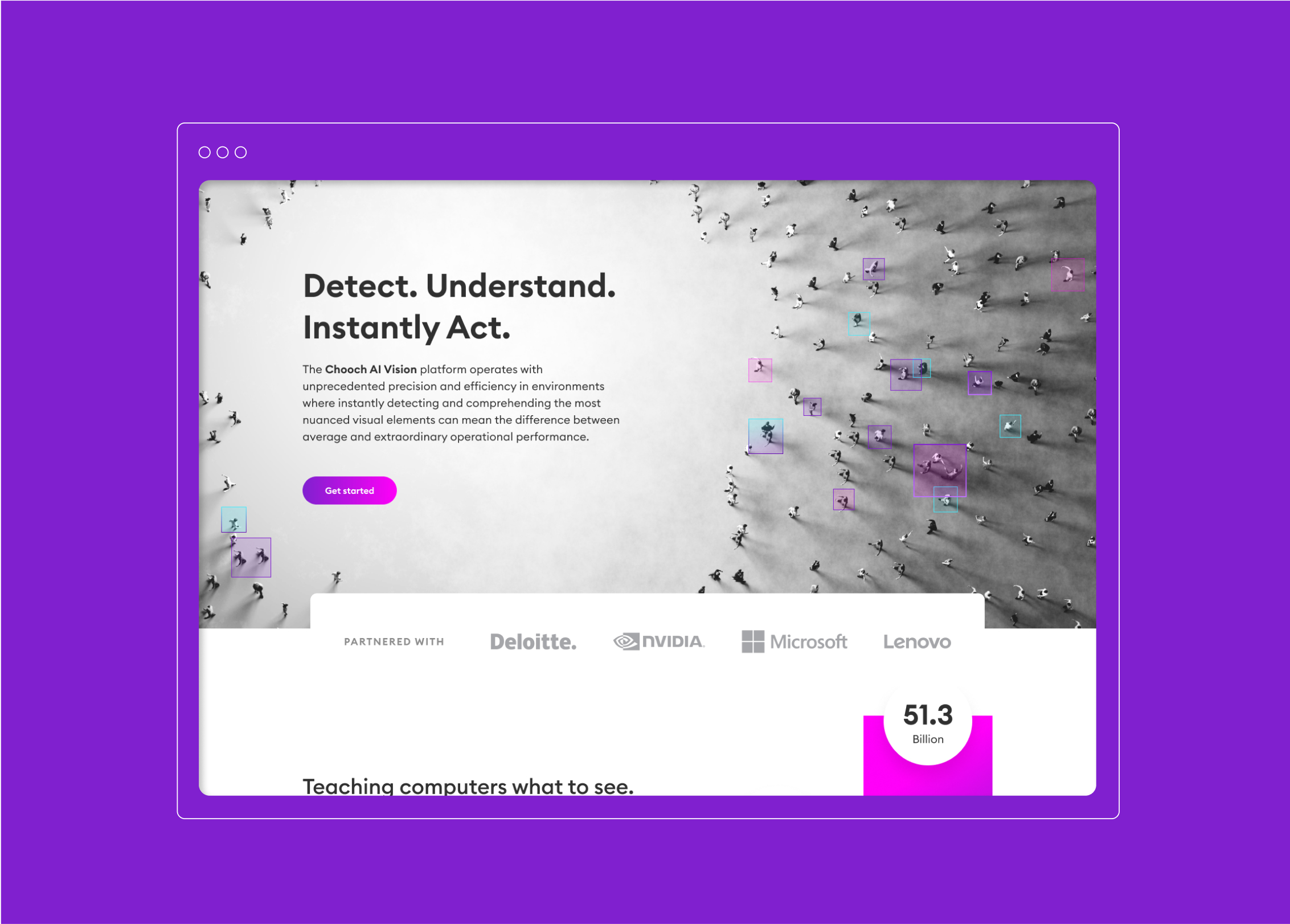 Electric rebrand and website redesign for a Silicon Valley AI software
