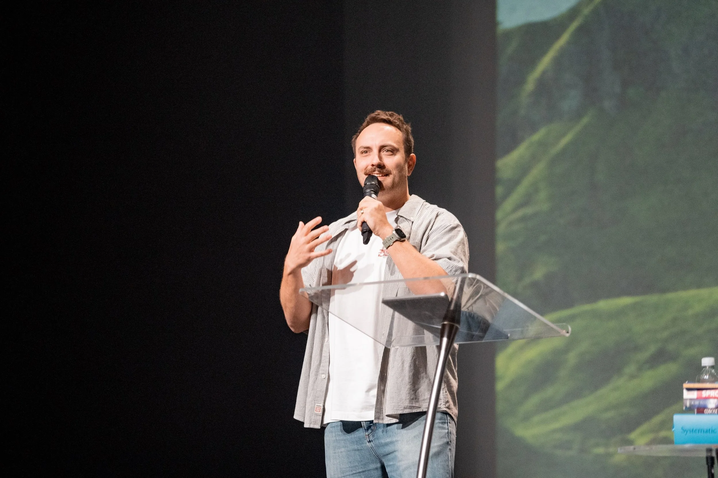 &ldquo;If God is all powerful, if God is all knowing, if God is all present&hellip; how can things be impossible for God?&rdquo;

The Word. Worship. Baby dedications&hellip; and coffee!
What was your Sunday highlight?