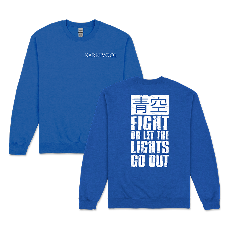 Karnivool Fight Or Let The Lights Go Out Longsleeve (Blue)