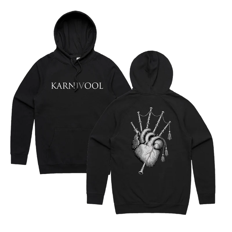 Karnivool Heart Pipes Hoodie (Black)