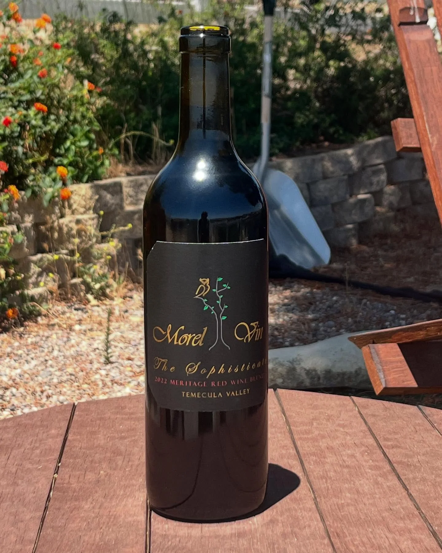 We finally have labels done for our Meritage blend 2022.  This blend of Merlot, Cabernet Sauvignon, and Cabernet Franc is a spot on representation of what a right bank Bordeaux would be.  All we are missing is the foie gras, the rain and the mosquito
