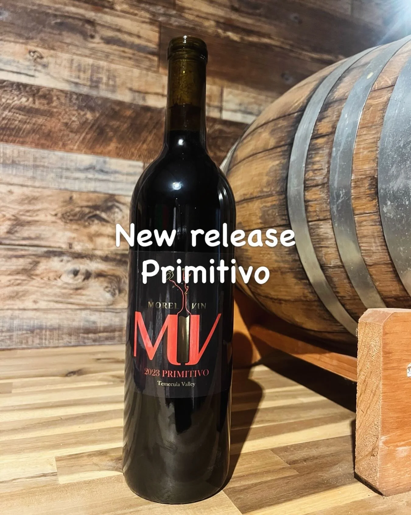 Come out and get your primitivo today!  We will have an ALL NEW line of wines available for the pickup party in May.  And plenty of old favorites still available.