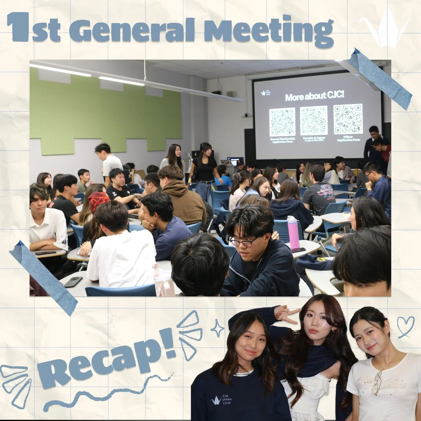 1st General Meeting &amp; Karaoke Night Recap ✨🎤 
Thank you for coming out! We hope you learned more about CJC and our culture. Couldn&rsquo;t make it? See you at the next event!
CJC 第1回総会 &amp; カラオケナイト、ご参加ありがとうございました！CJCや文化について知ってもらえたら嬉しいです。来られなかった