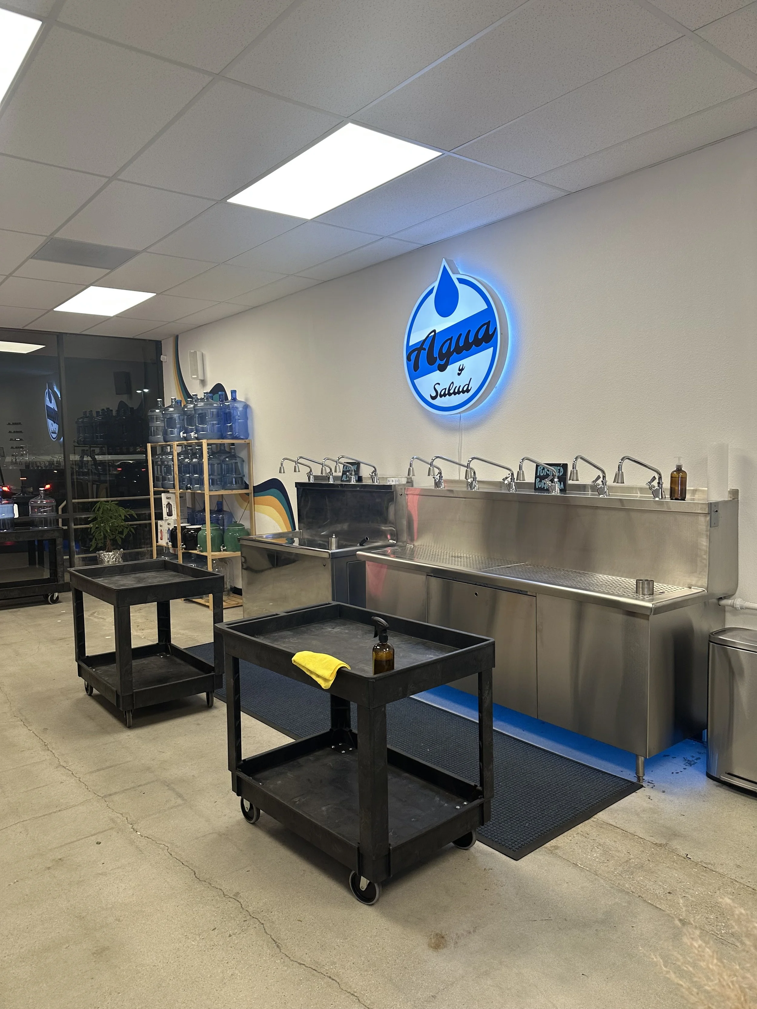 Purfied and Alkaline Water Refill
