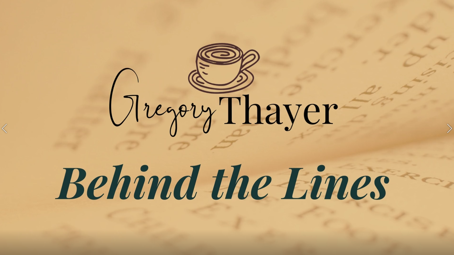 Introducing Behind the Lines
