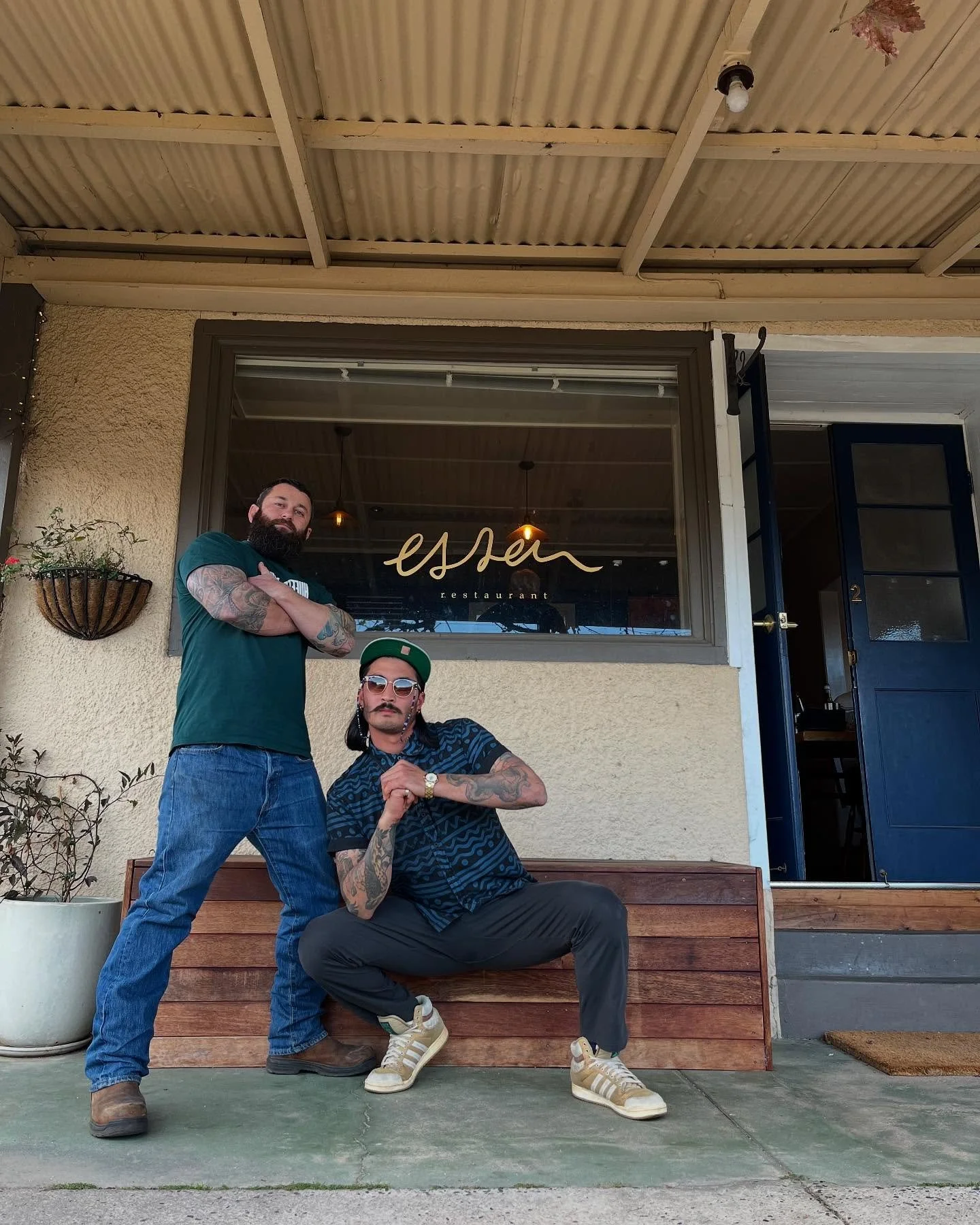 End of vintage 2025 Josie&rsquo;s long lunch hosted by Essen with the grand master of amphoras.

I couldn&rsquo;t do it without the support of my OGs (not pictured: Tom, James, and mi reina Becca, all of whom were there but refused to be photographed