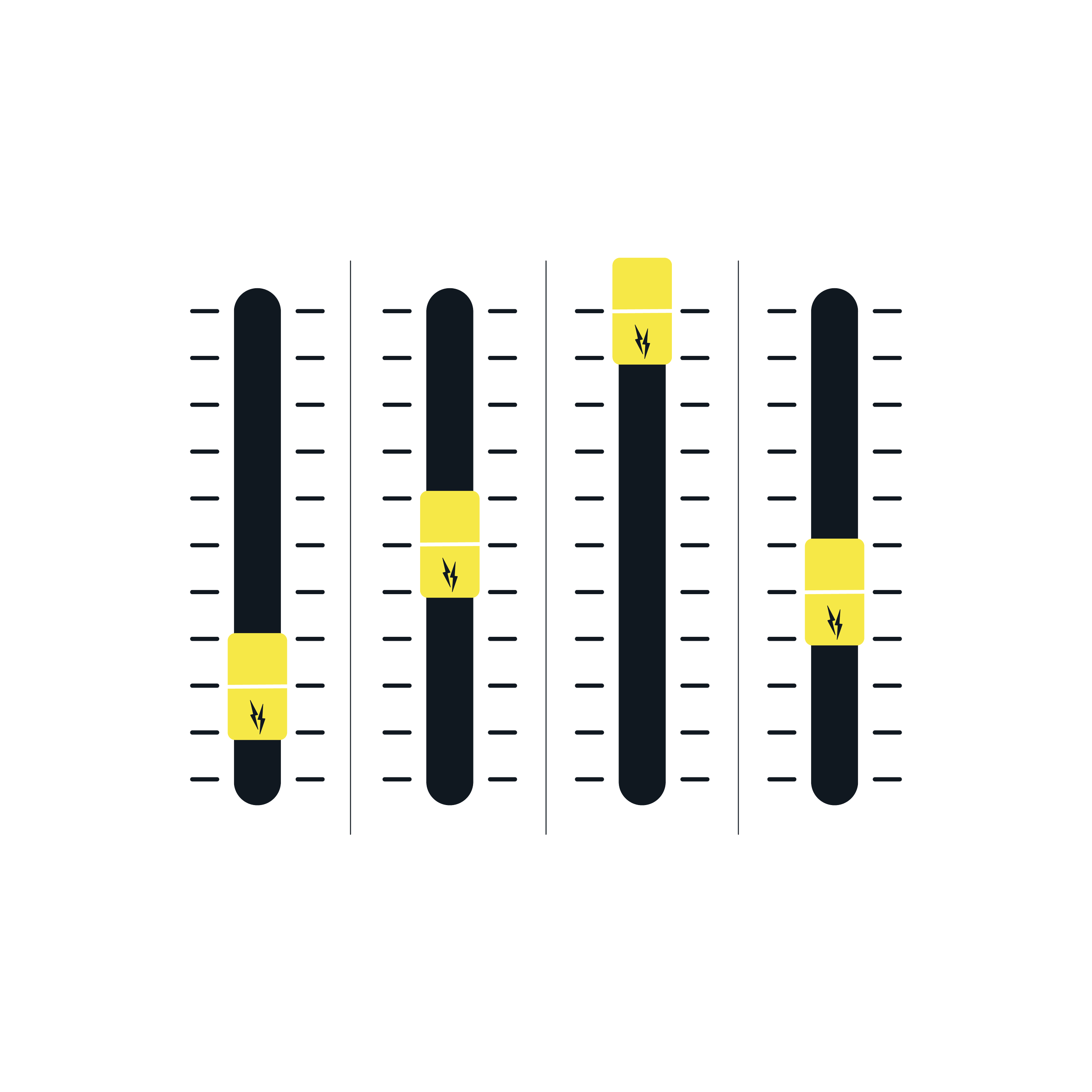 Mixing Desk icon representing brand strategy, positioning and brand alignment.