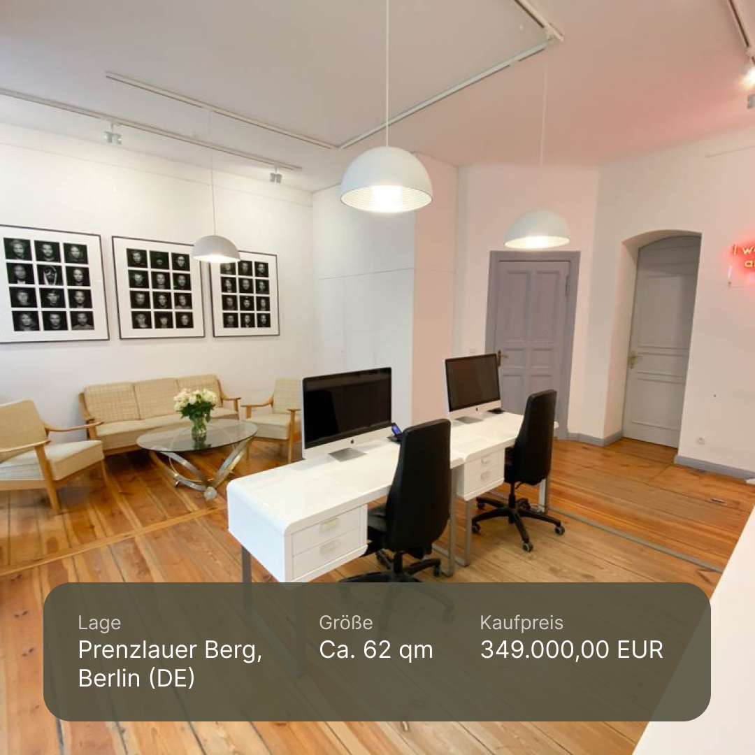 Generalsaniertes Ladenlokal/Büro mit privatem Garten