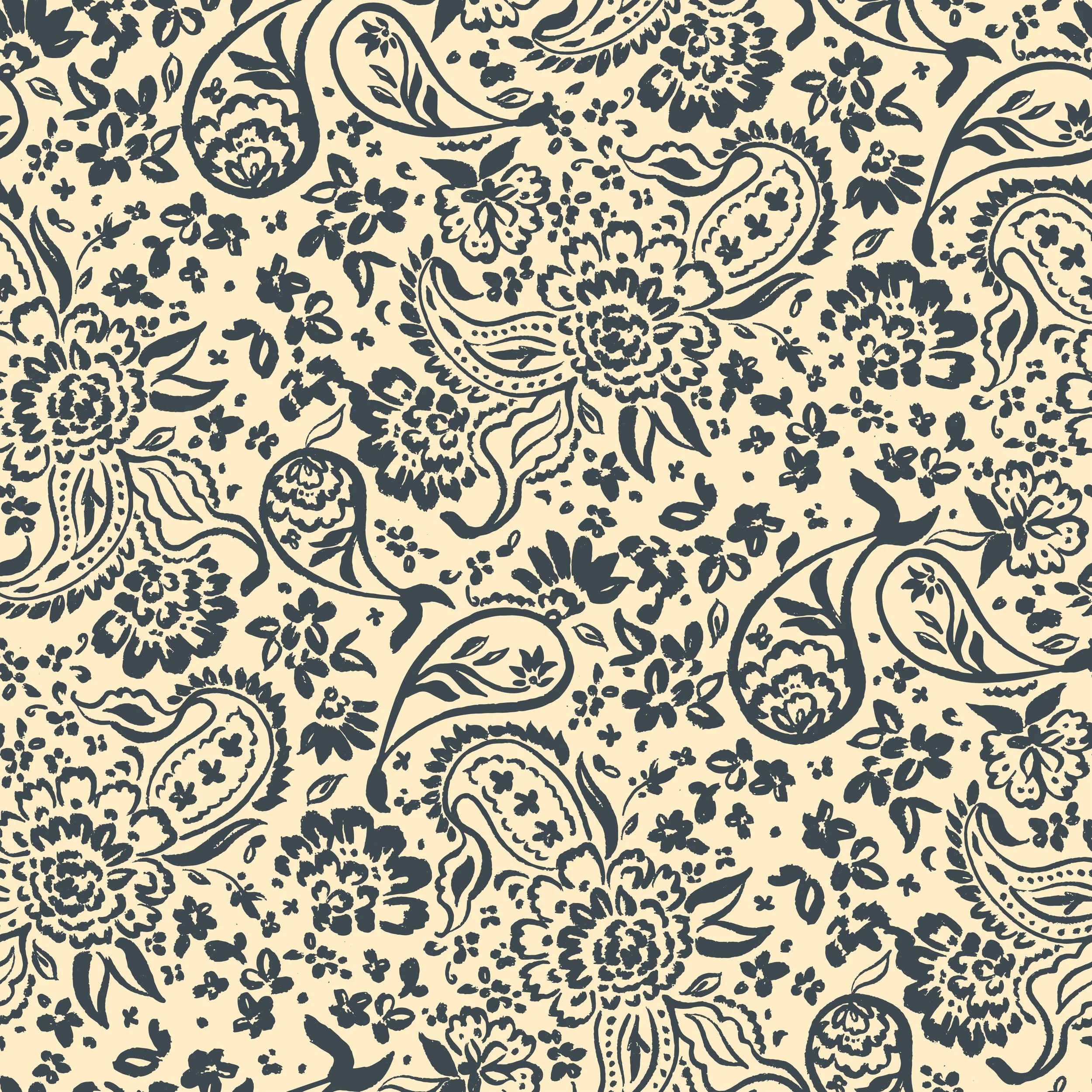 Gestural Paisley