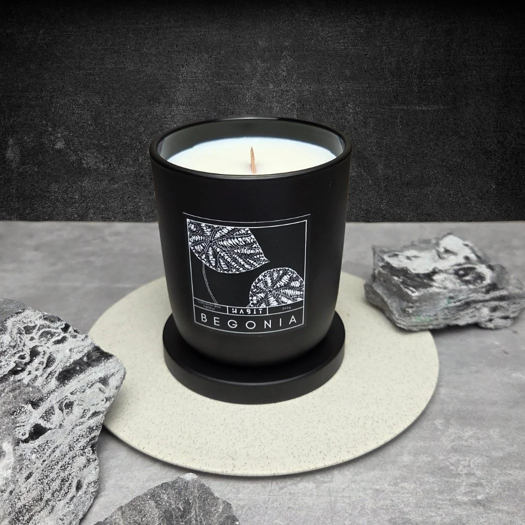 H A B I T  Begonia Candle