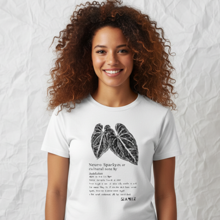 H A B I T 'Neuro Sparkly cultural notes' Unisex Tshirt