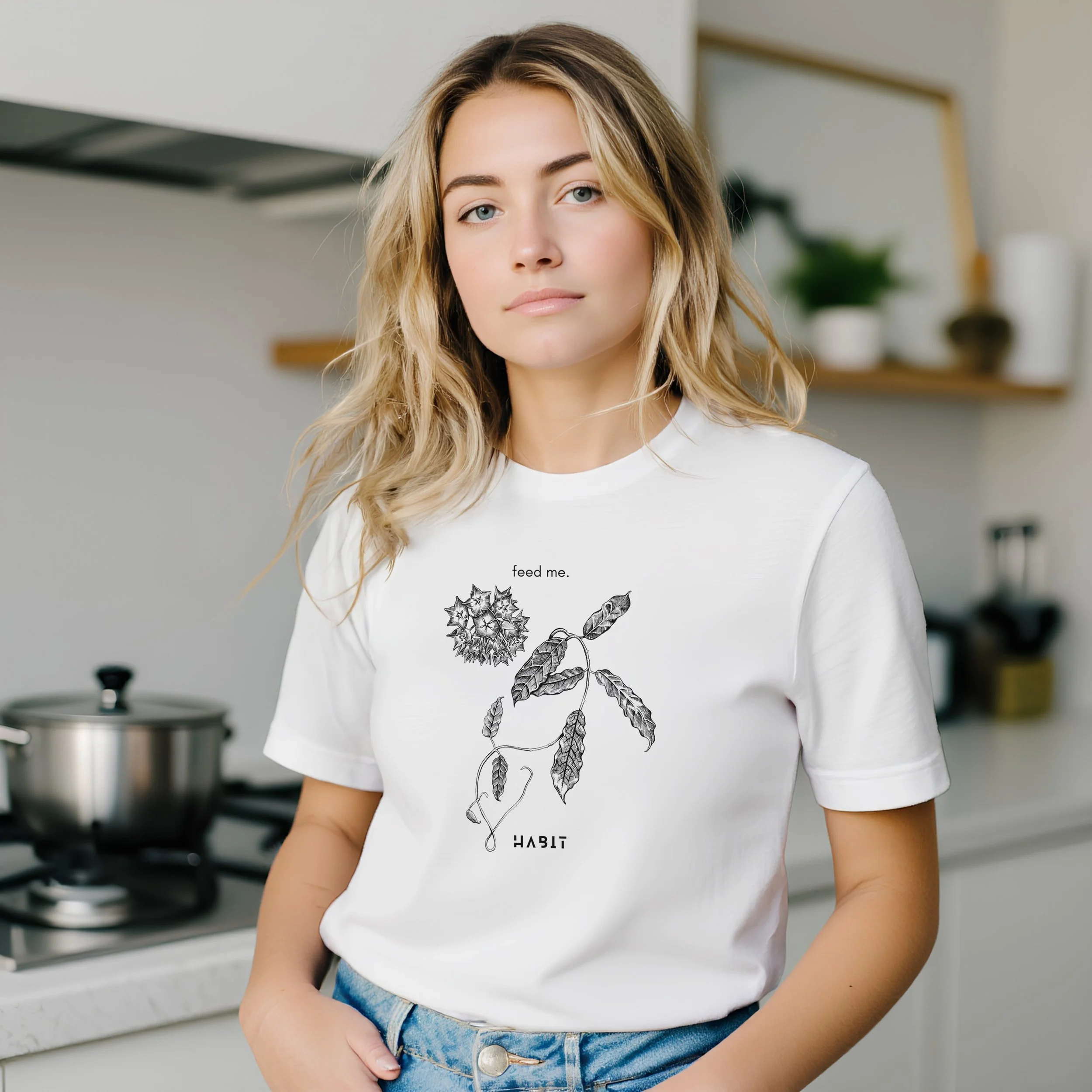 H A B I T 'Feed me' Unisex T-shirt