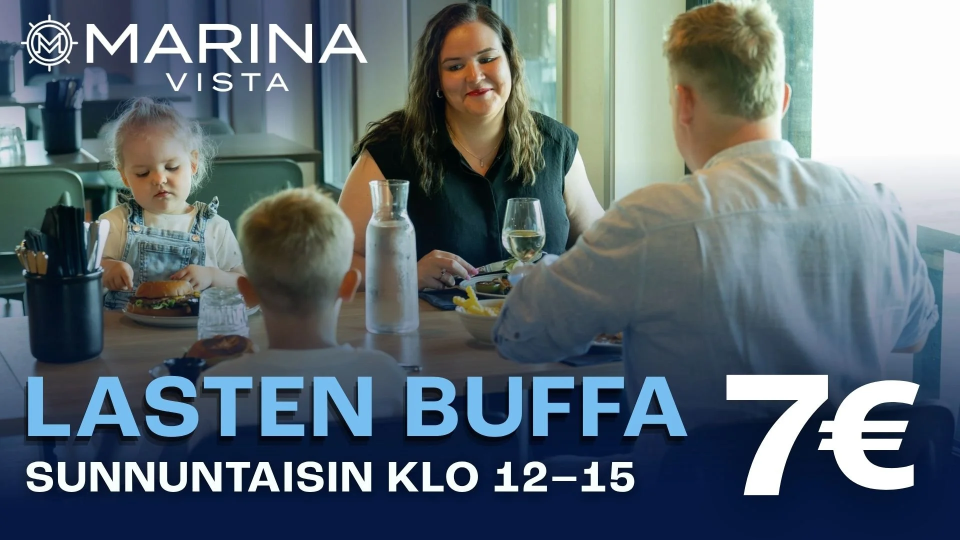 Lasten Buffet sunnuntaisin Marina Vistassa