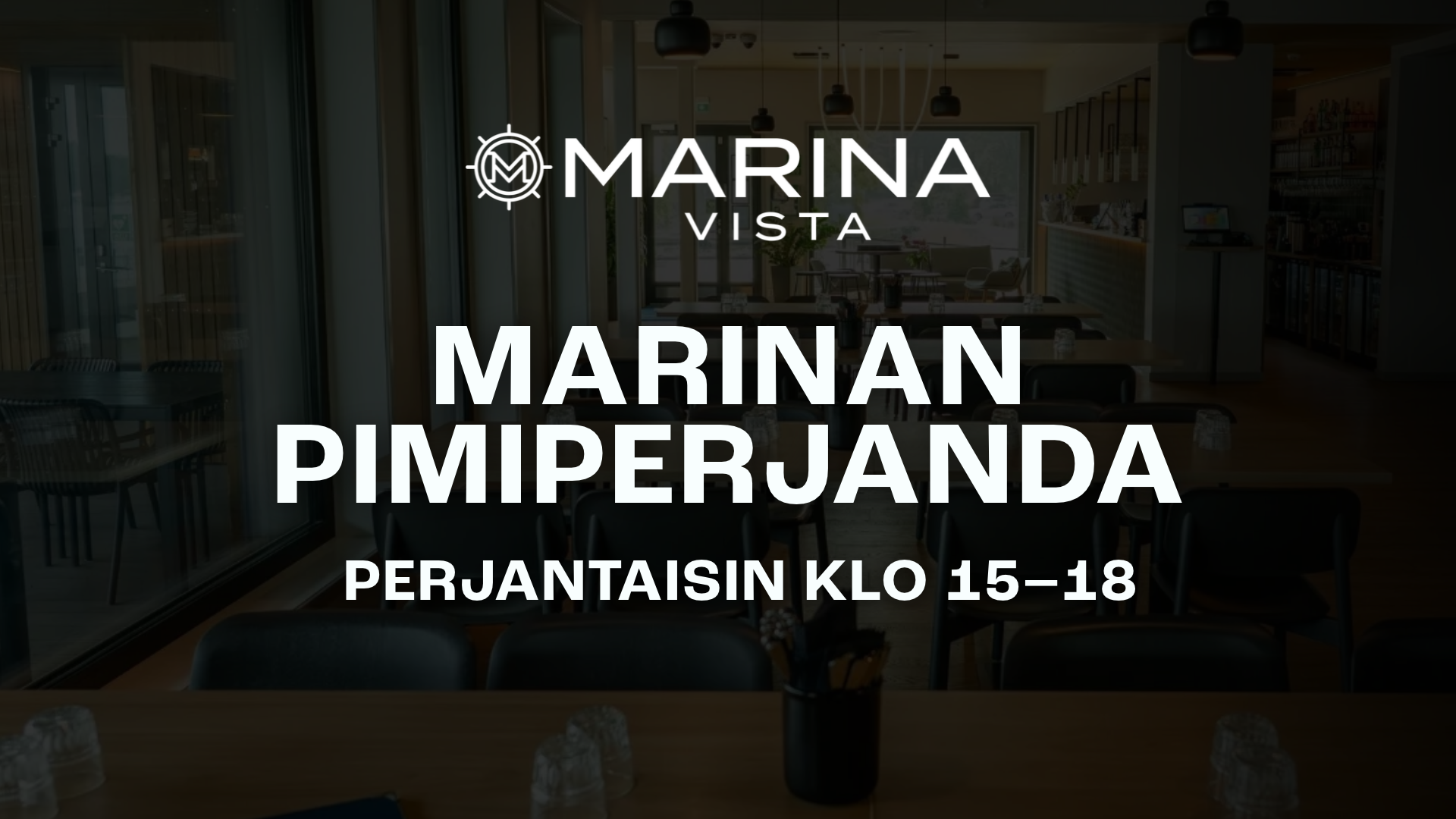 Marinan Pimiperjanda käynnistyy perjantaina 9.10.!