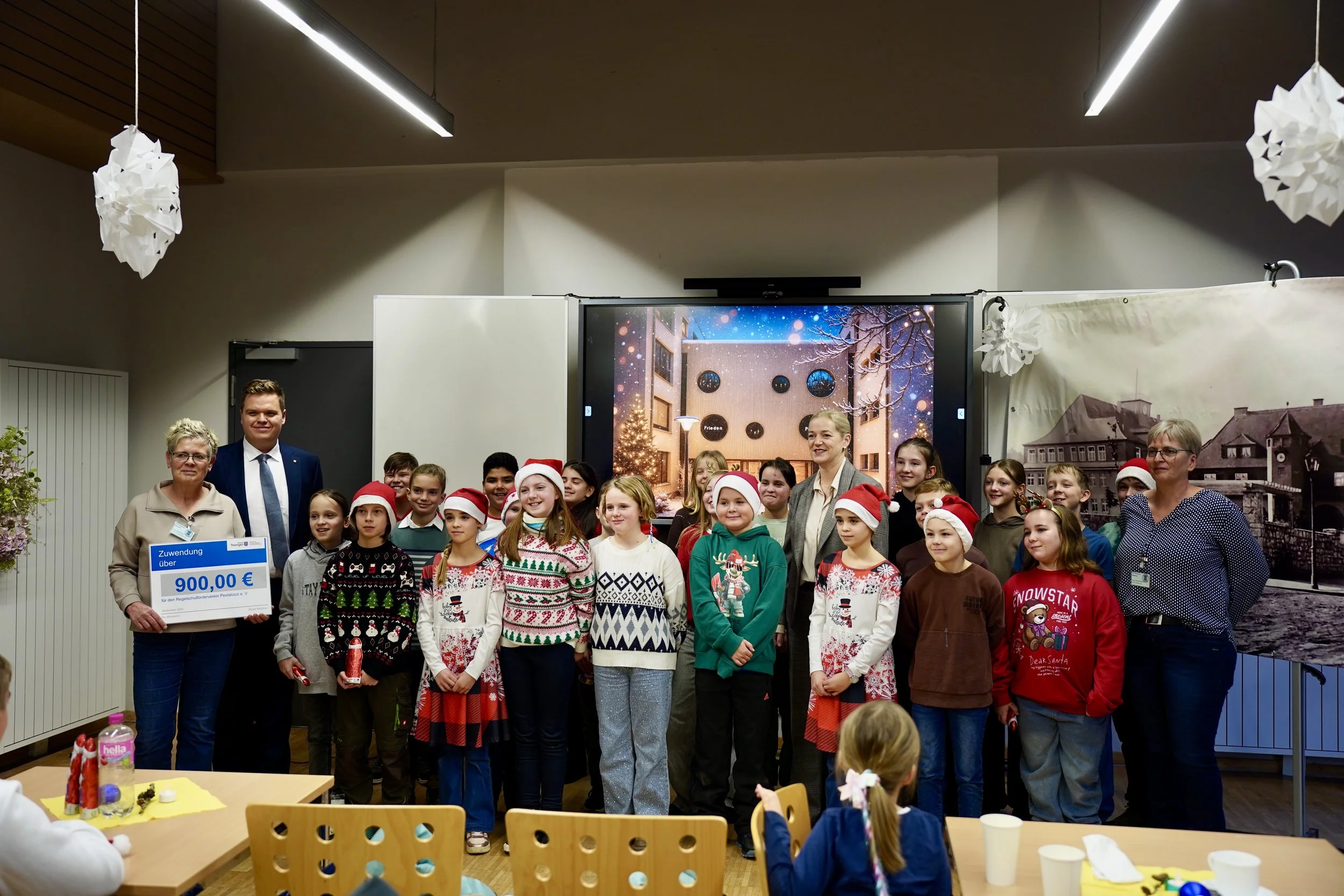 Lottomittelübergabe Pestalozzi Regelschule