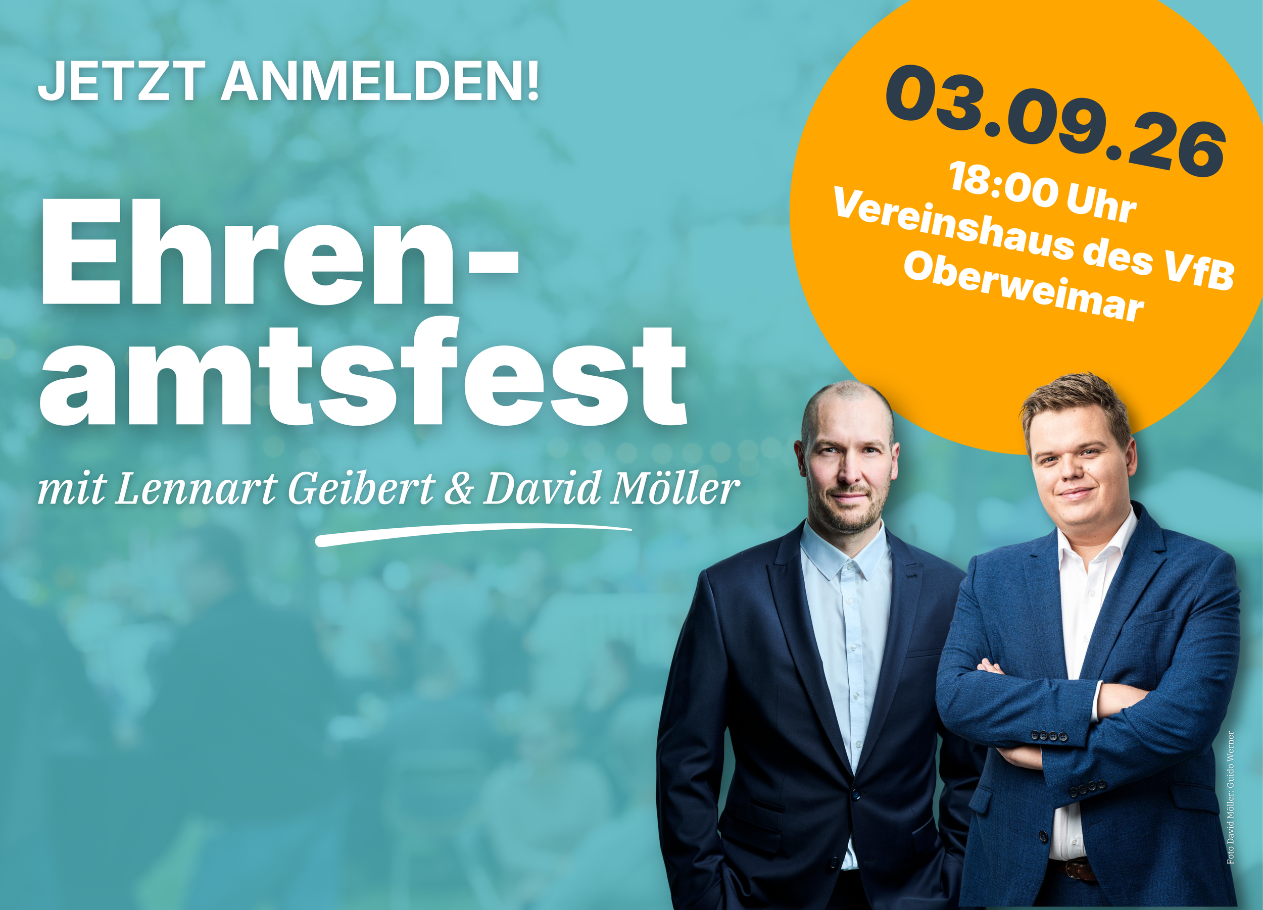 EHRENAMTSFEST mit David Möller