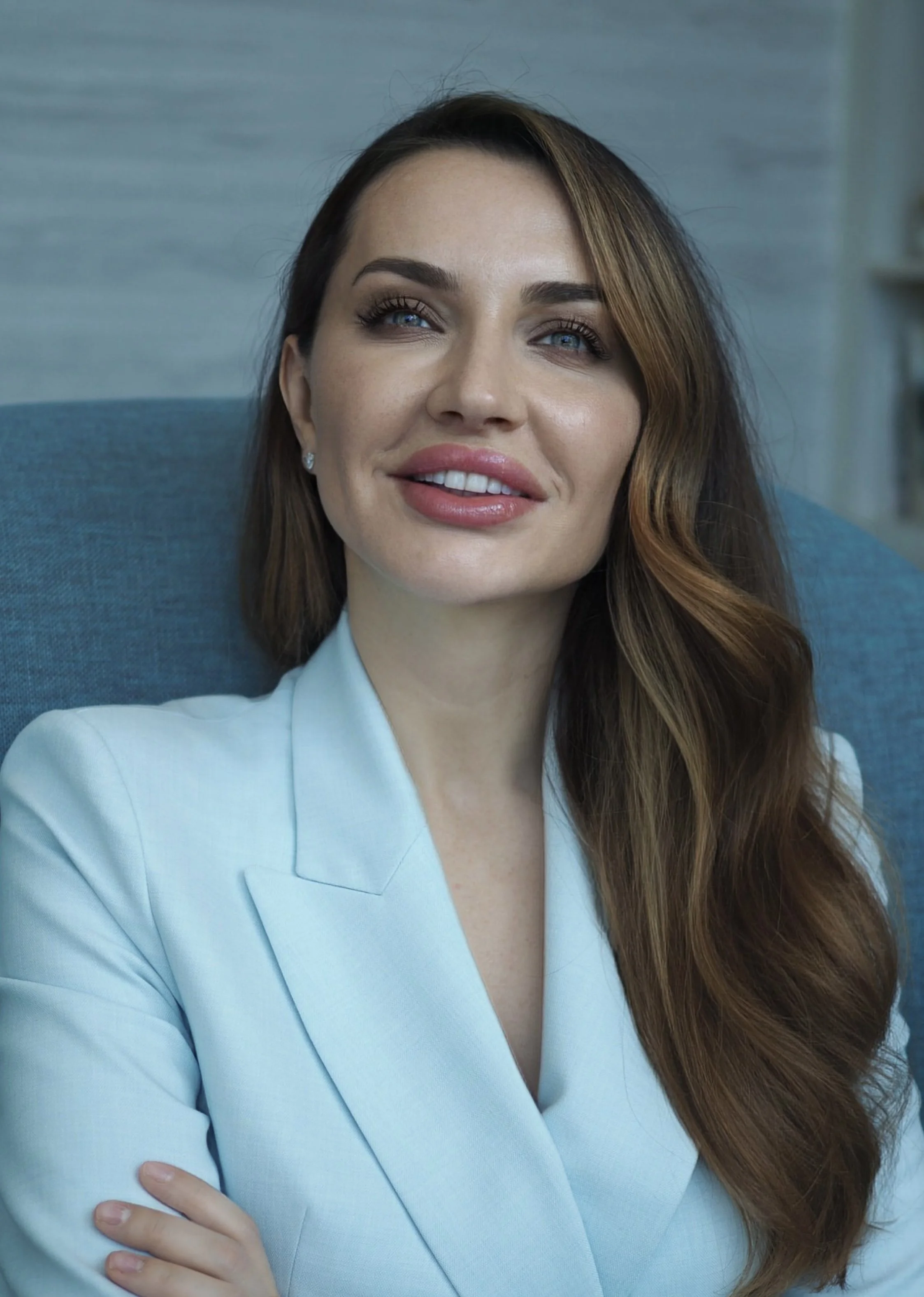 A portrait of Nataliya Khylenko.