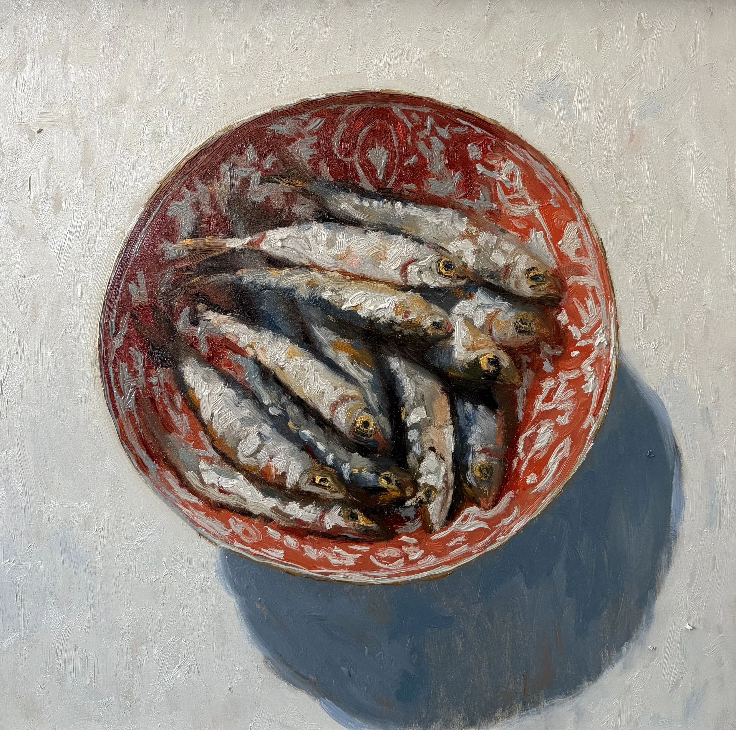 Red Bowl Full of Sprats