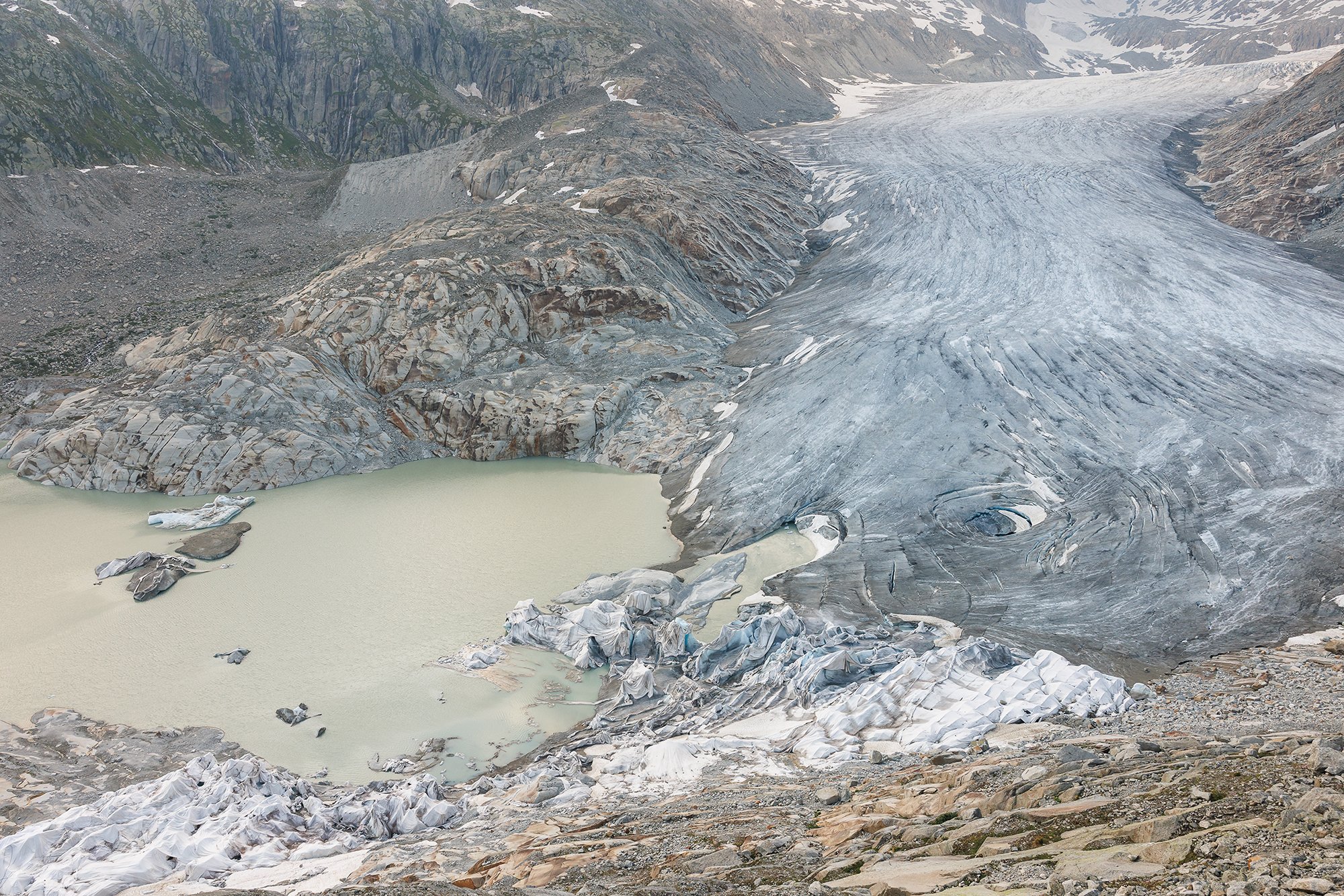 Rhone Glacier, 26.6.2023