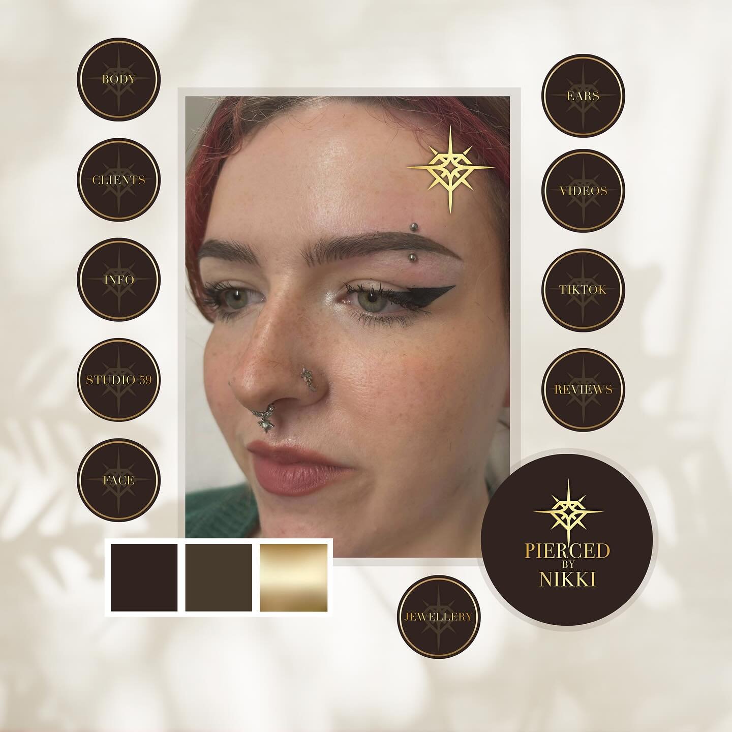 ⟡ 𝐒𝐨𝐜𝐢𝐚𝐥 𝐌𝐞𝐝𝐢𝐚 𝐑𝐞𝐛𝐫𝐚𝐧𝐝 𝐁𝐮𝐧𝐝𝐥𝐞 ⟡ for @pierced.by.nikki 
Want to refresh your business design ~ for just &pound;60!

Receive the following -
&gt; Logo
&gt; Logo Watermark ~ to apply to your social media posts &amp; photos
&gt; I