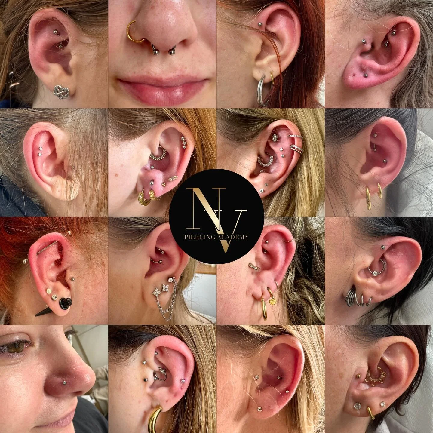 ⭐ Piercings performed by students on our basic body piercing course ⭐ 

If you are interested in training to become a body piercer please get in touch!
Send us a message - or email us :
nvpiercingacademy@outlook.com ✉︎

@studio59tattoosmk ,
3-5 Victo
