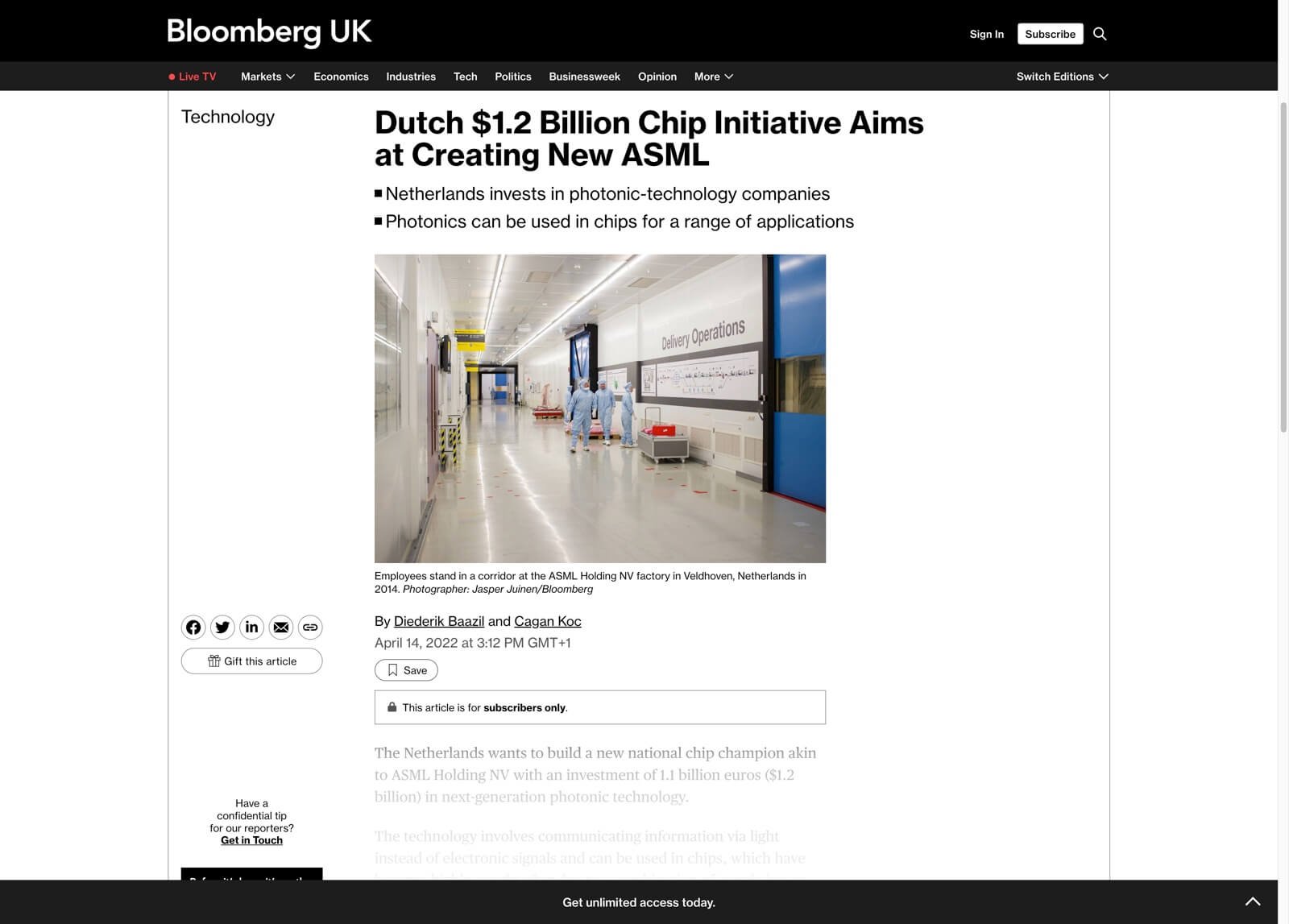 Bloomberg-UK-Dutch-1-2-Billion-Chip-Initiative-Aims-at-Creating-New-ASML-Bloomberg.jpg