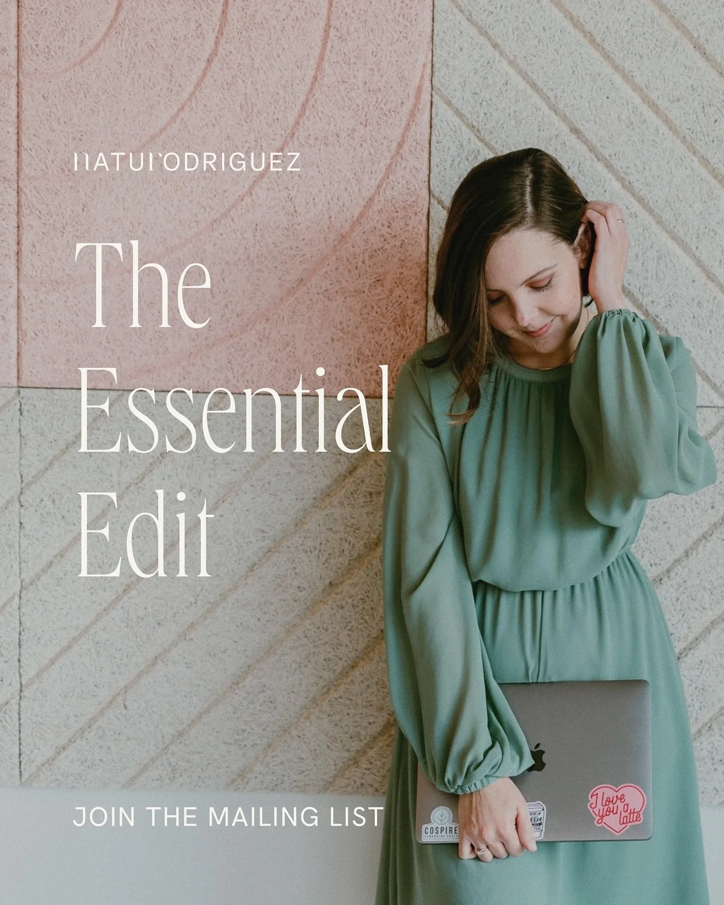 My monthly newsletter is making a comeback in September! ✨

The Essential Edit includes a brief personal update on what I've been up to, and the things I've enjoyed lately. You'll also be the first to hear about upcoming events and, of course, all th