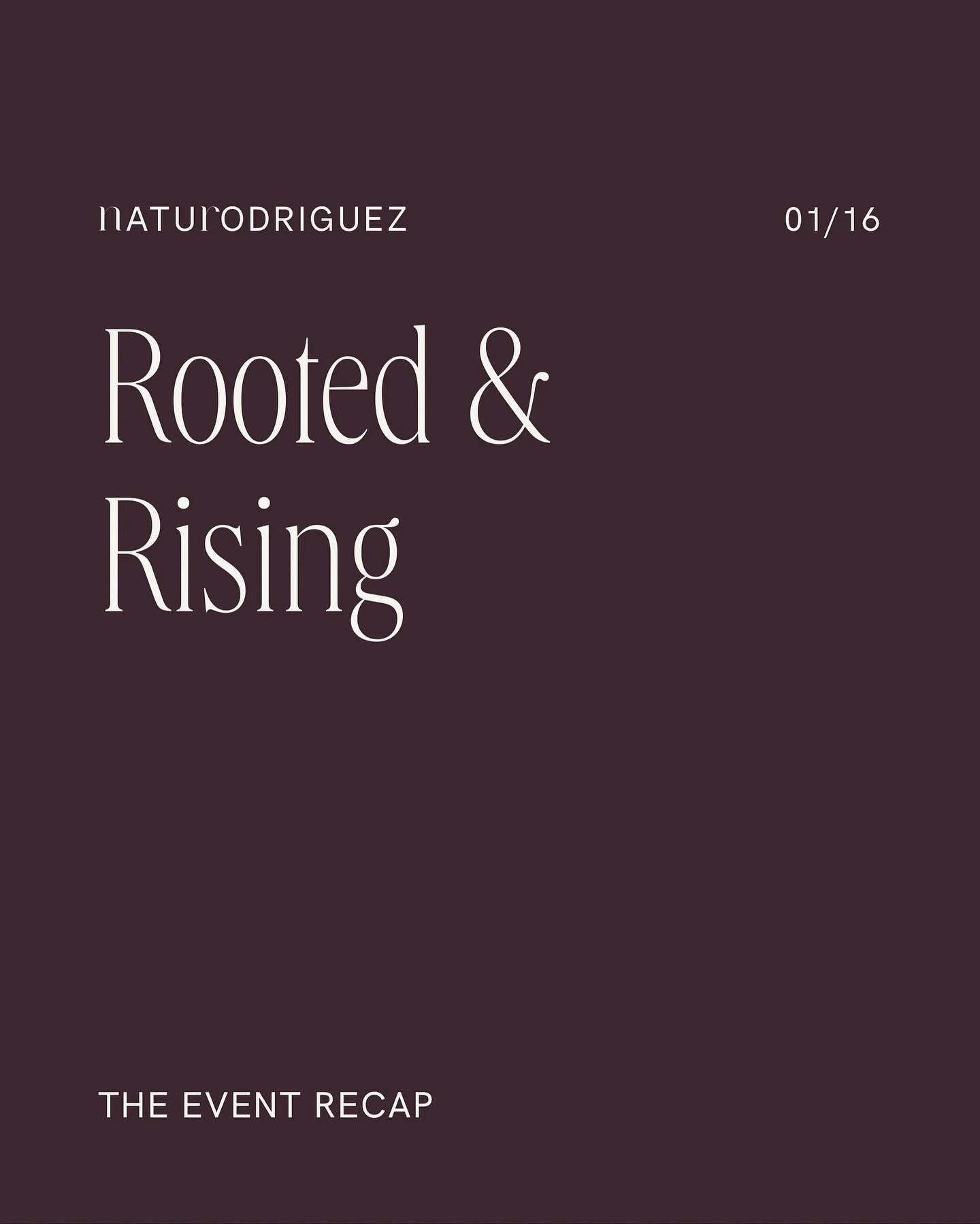 A beautiful recap from our first Rooted &amp; Rising Workshop, back in June.

We're doing it all over again on Friday 5th of December, and we can't wait to see you there ✨

📍 @cospire.work 
📸 @alexandrina_birsan