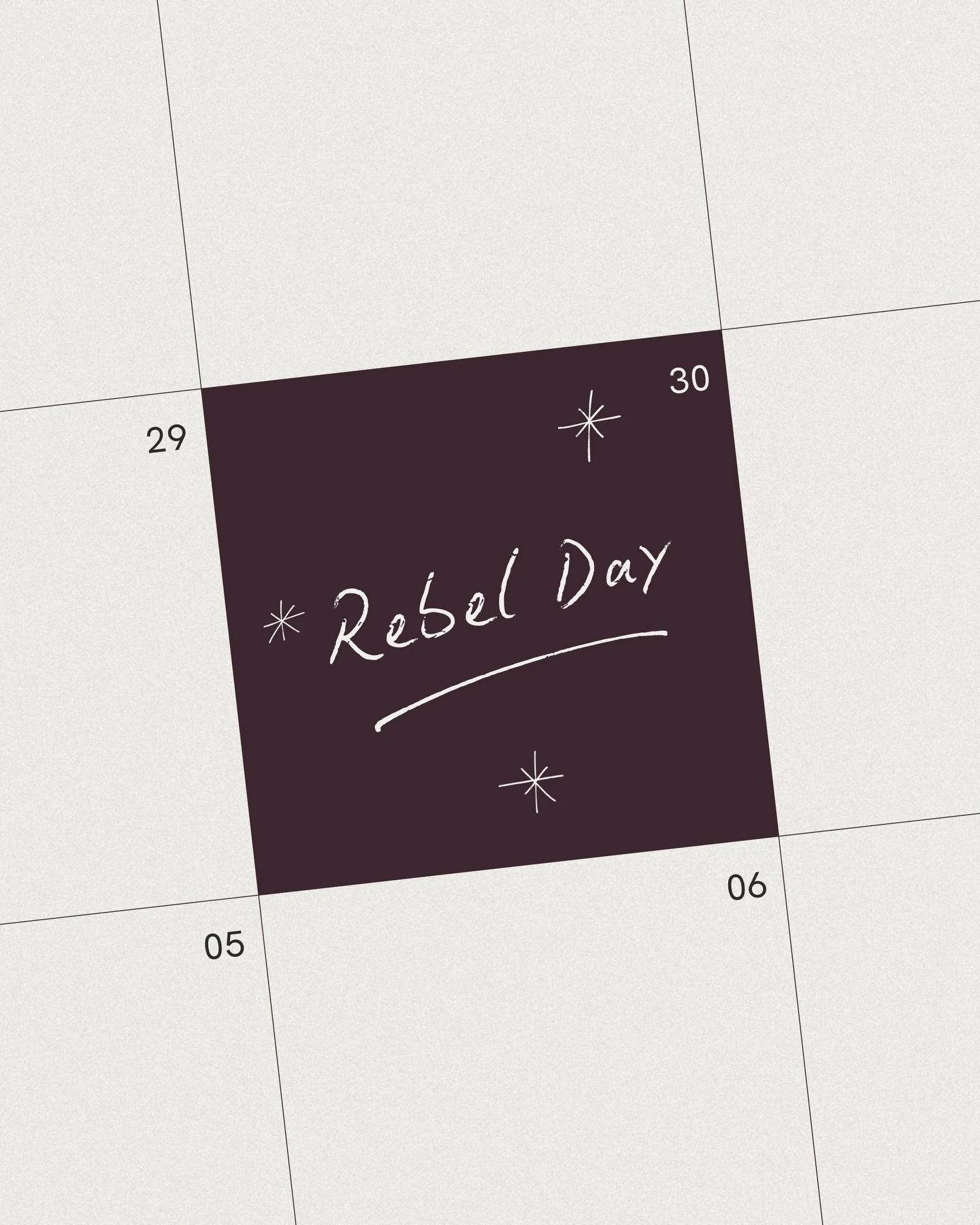 Date ✔️ Venue ✔️ Programme ✔️

We've hit the ground running for Rebel Day and I can't wait to tell you all about it very soon. In the meantime, block the 30th of May in your calendar.

Comment REBEL and I'll send you the link to secure your early bir
