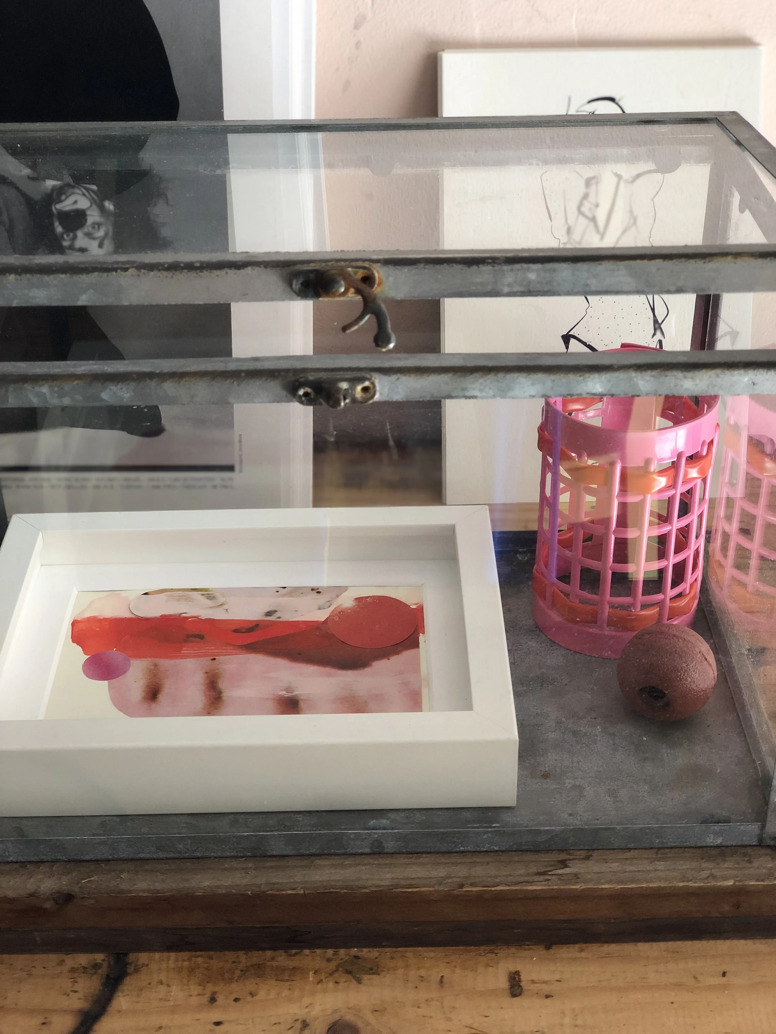 Collage – Rottöne