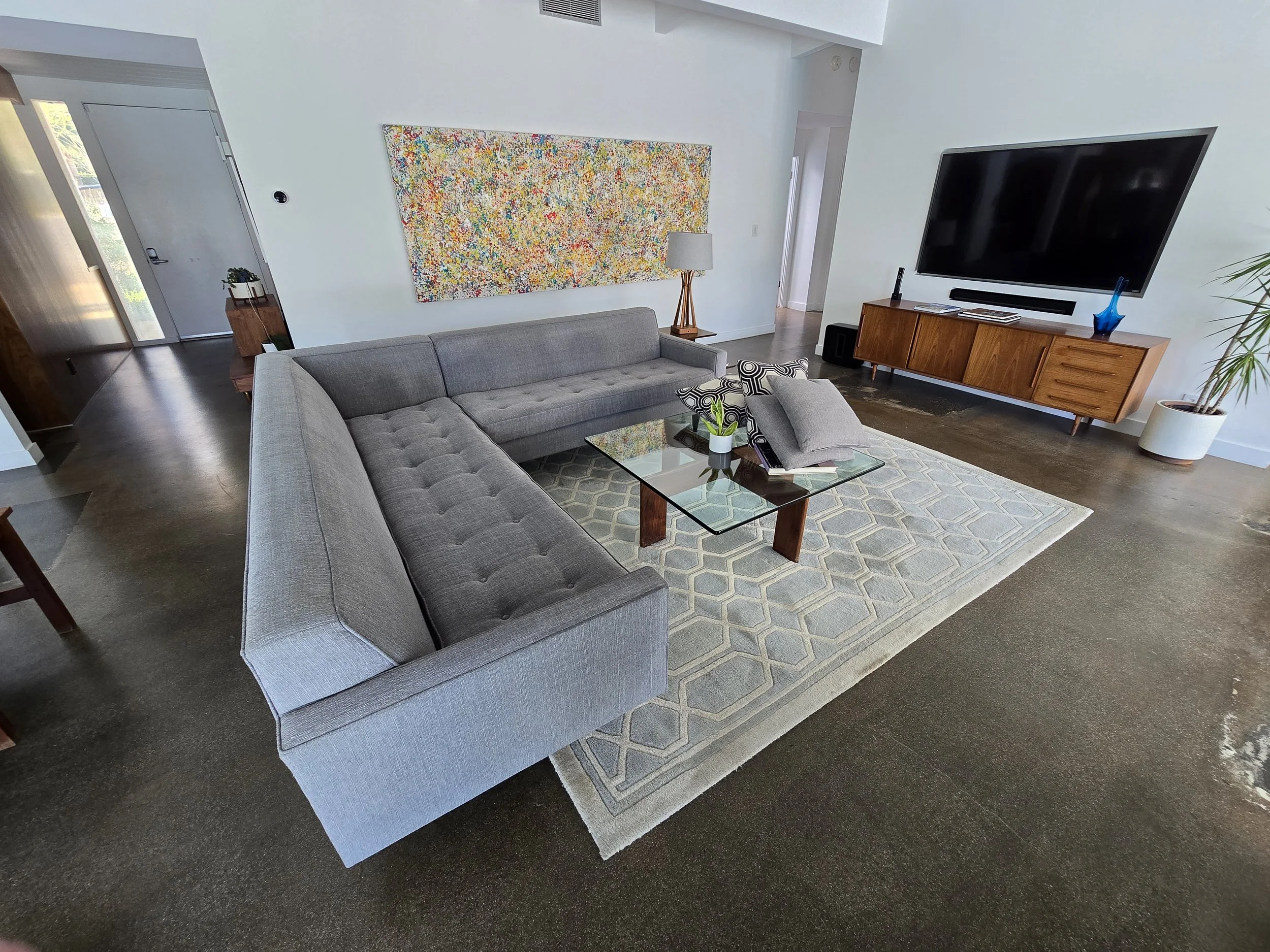 Airbnb short term rental carpet and upholstery cleaning for a 5 star stay