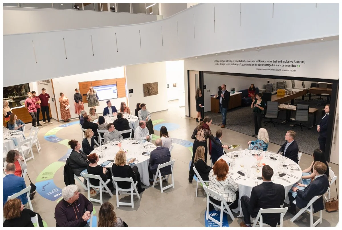 Dining In The Dark by Winefest Des Moines &amp; The Harkin Institute
