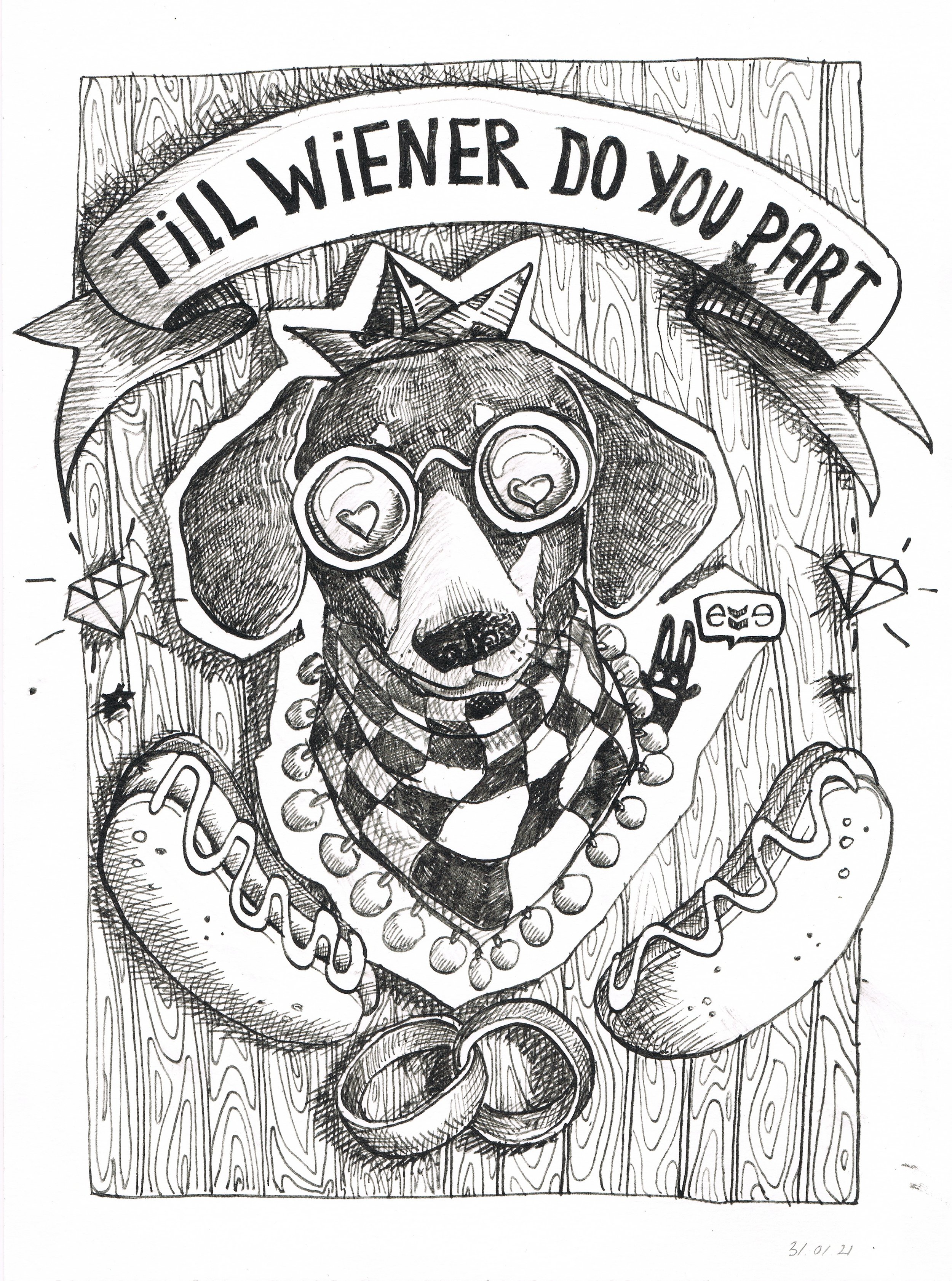Till wiener do you part