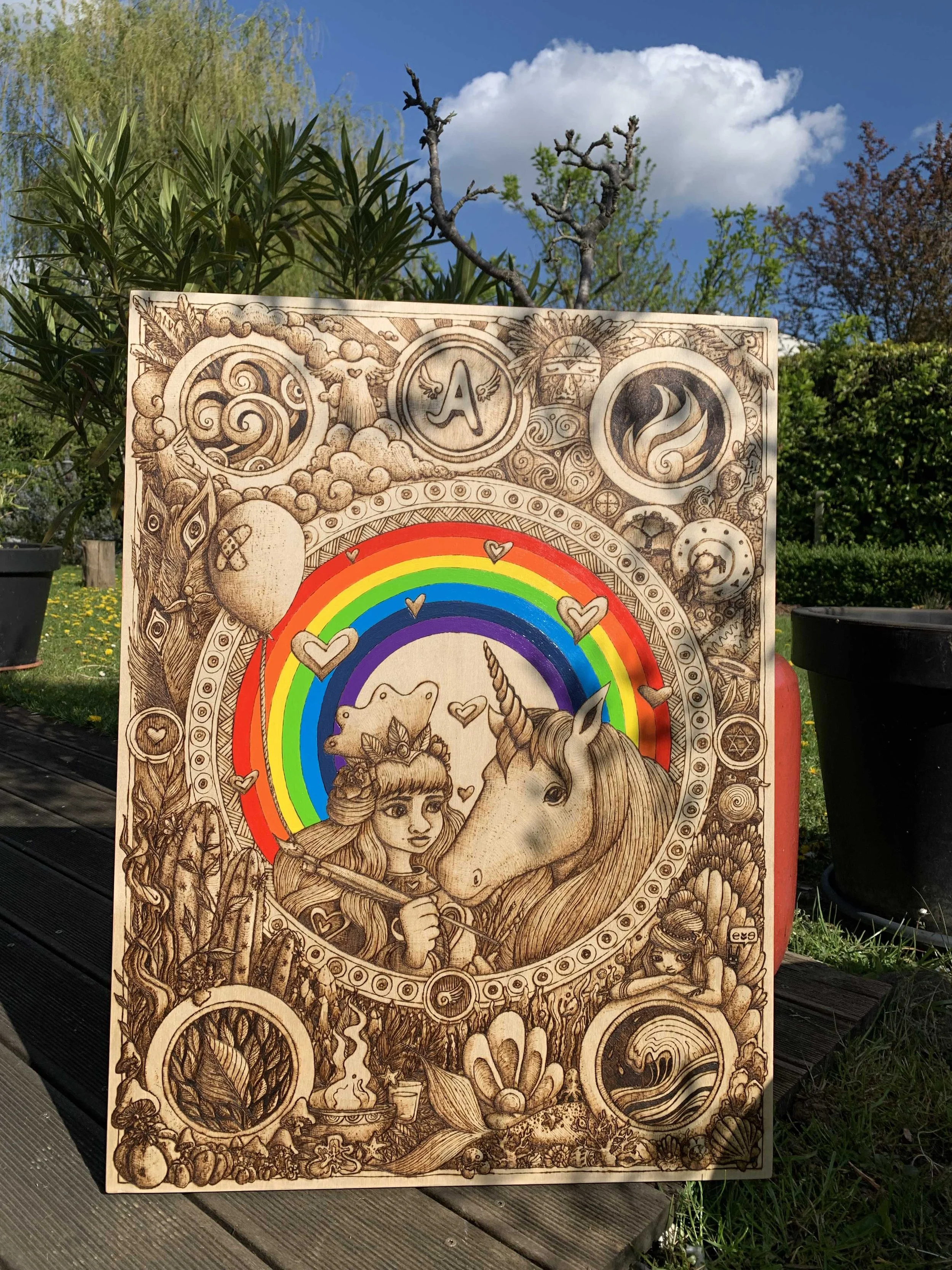 Rainbow princess