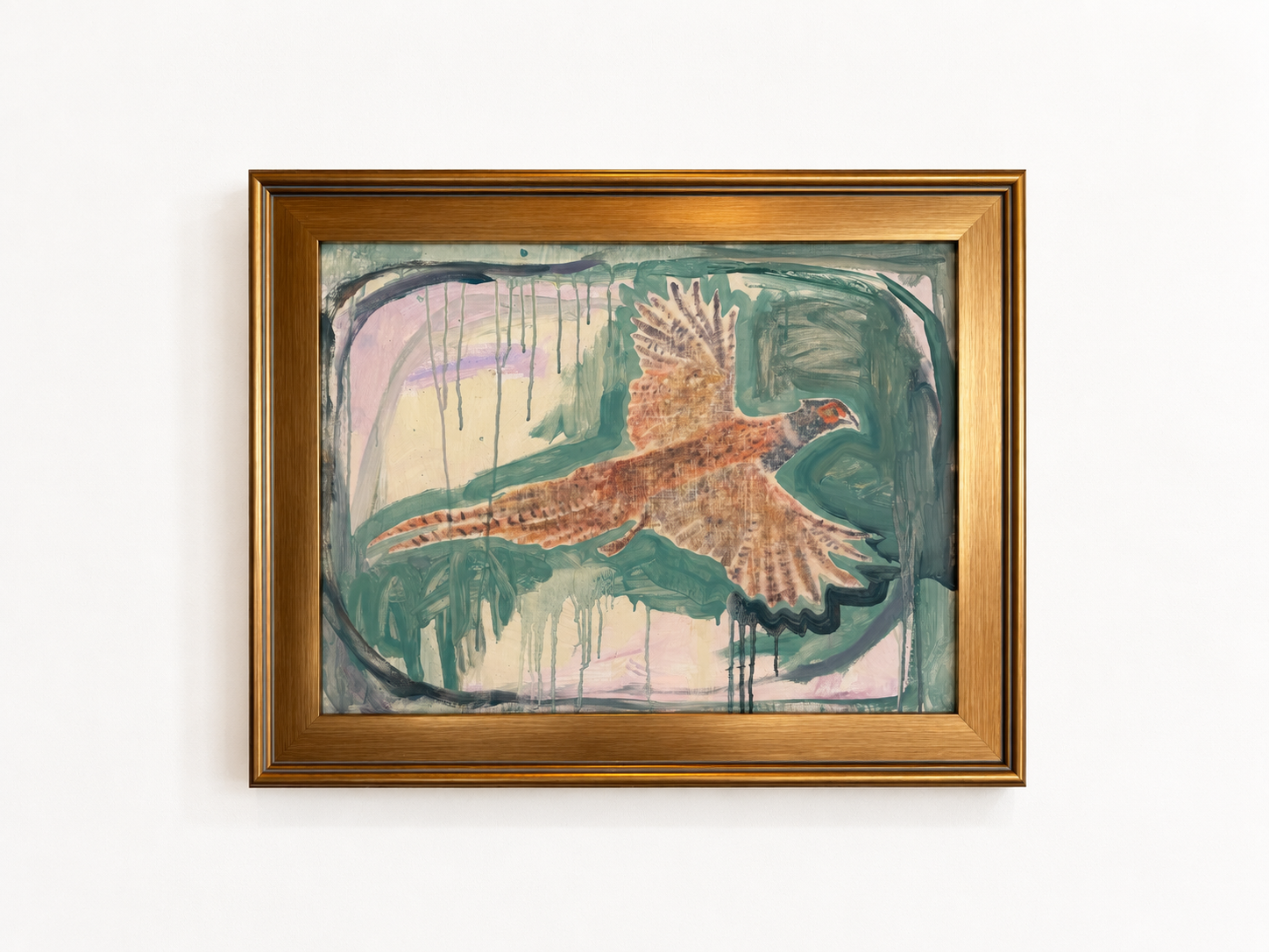  Flight Study VII , Oil on Canvas, 18 x 24 in
