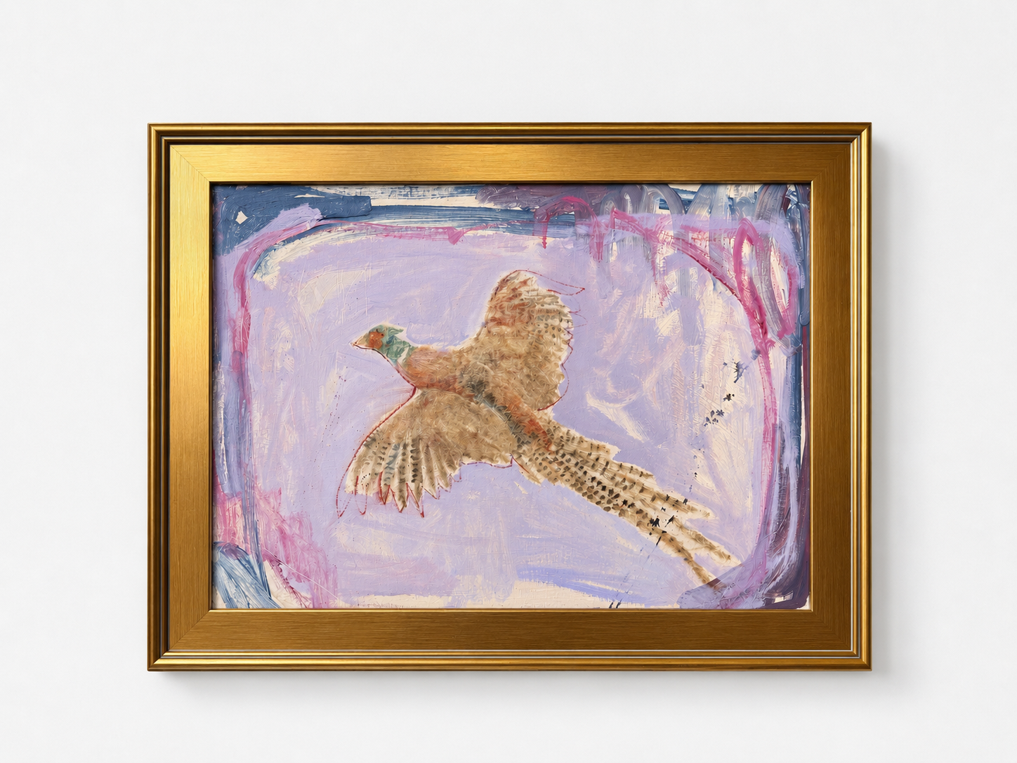  Flight Study VIIII , Oil on Canvas, 18 x 24 in
