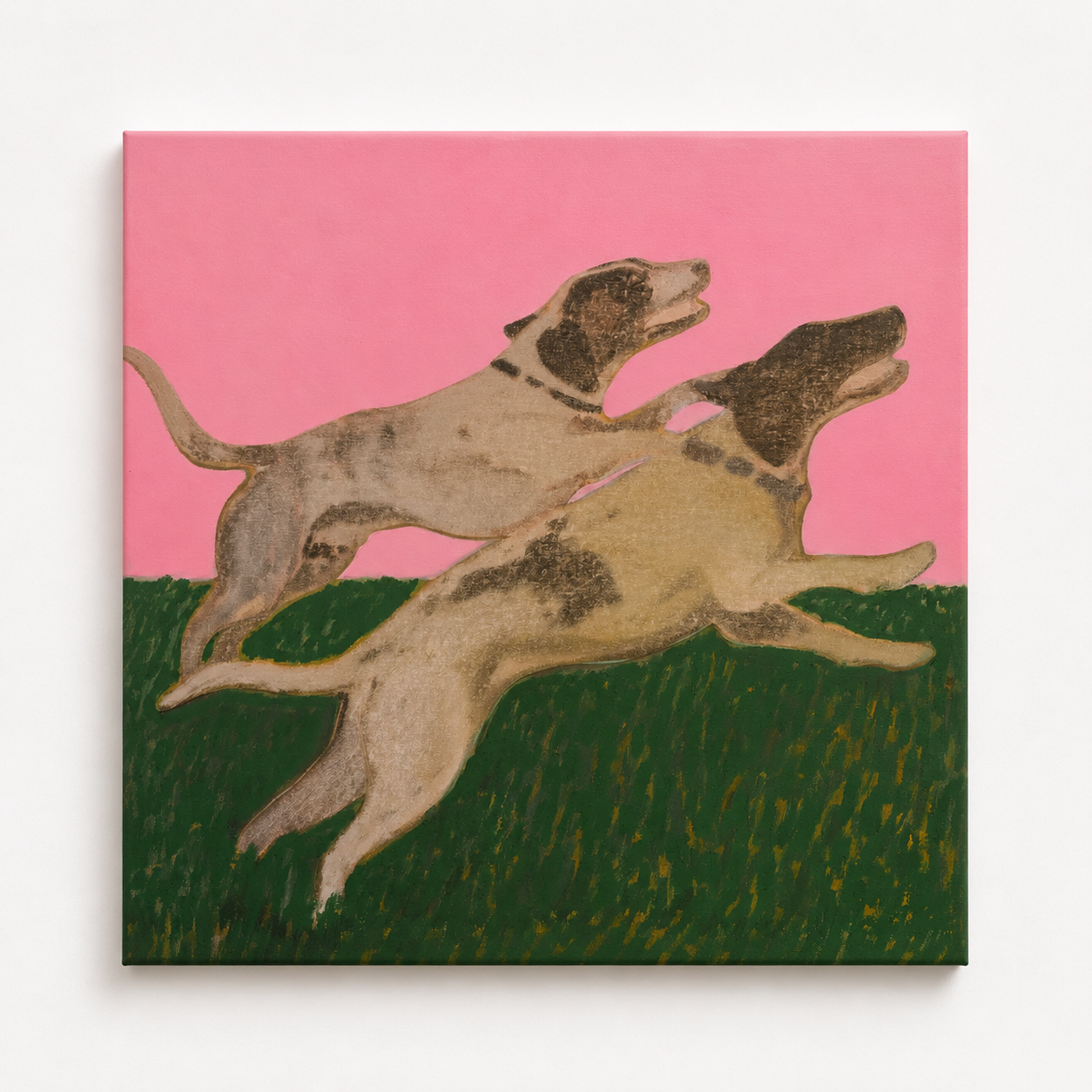  Pursuit , Oil and Canvas, 30 x 30 in.  (sold)