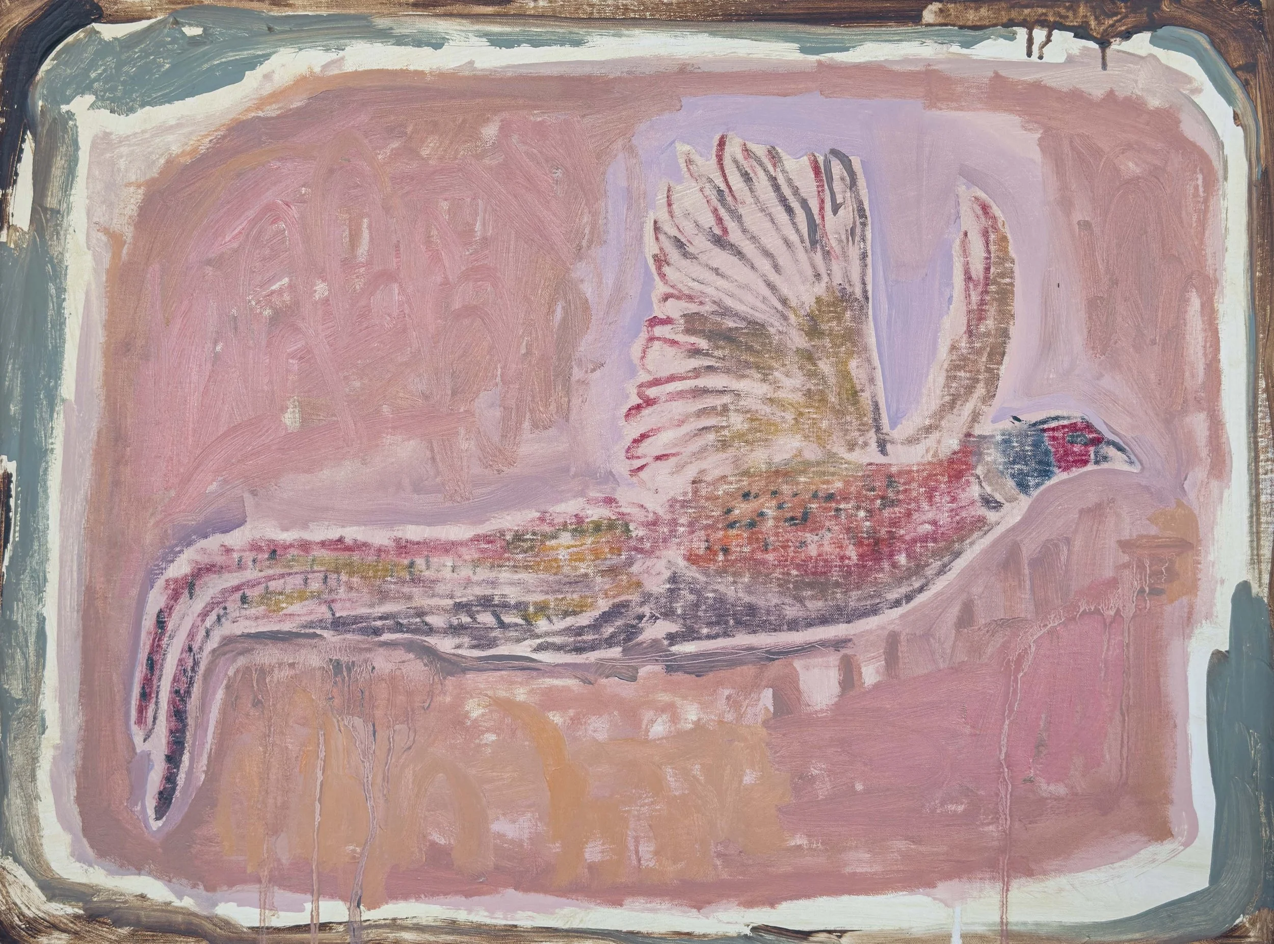  Flight Study III , Oil on Canvas, 18 x 24 in