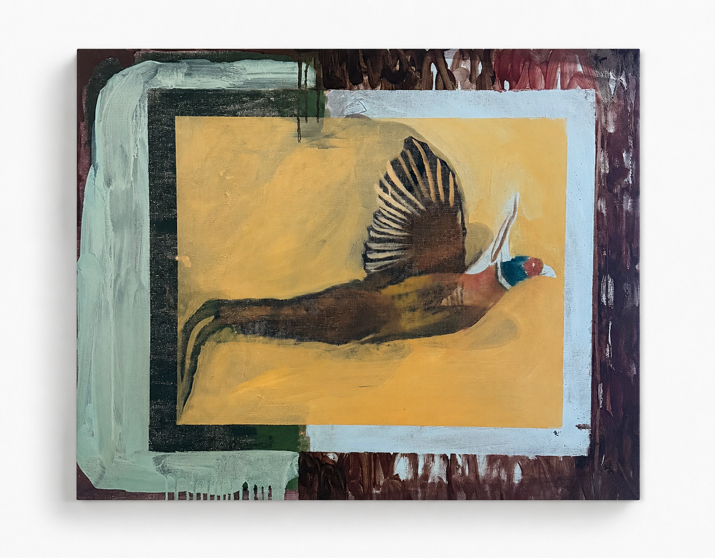  Flight Study I , Oil on Canvas, 16 x 20 in.  (sold)