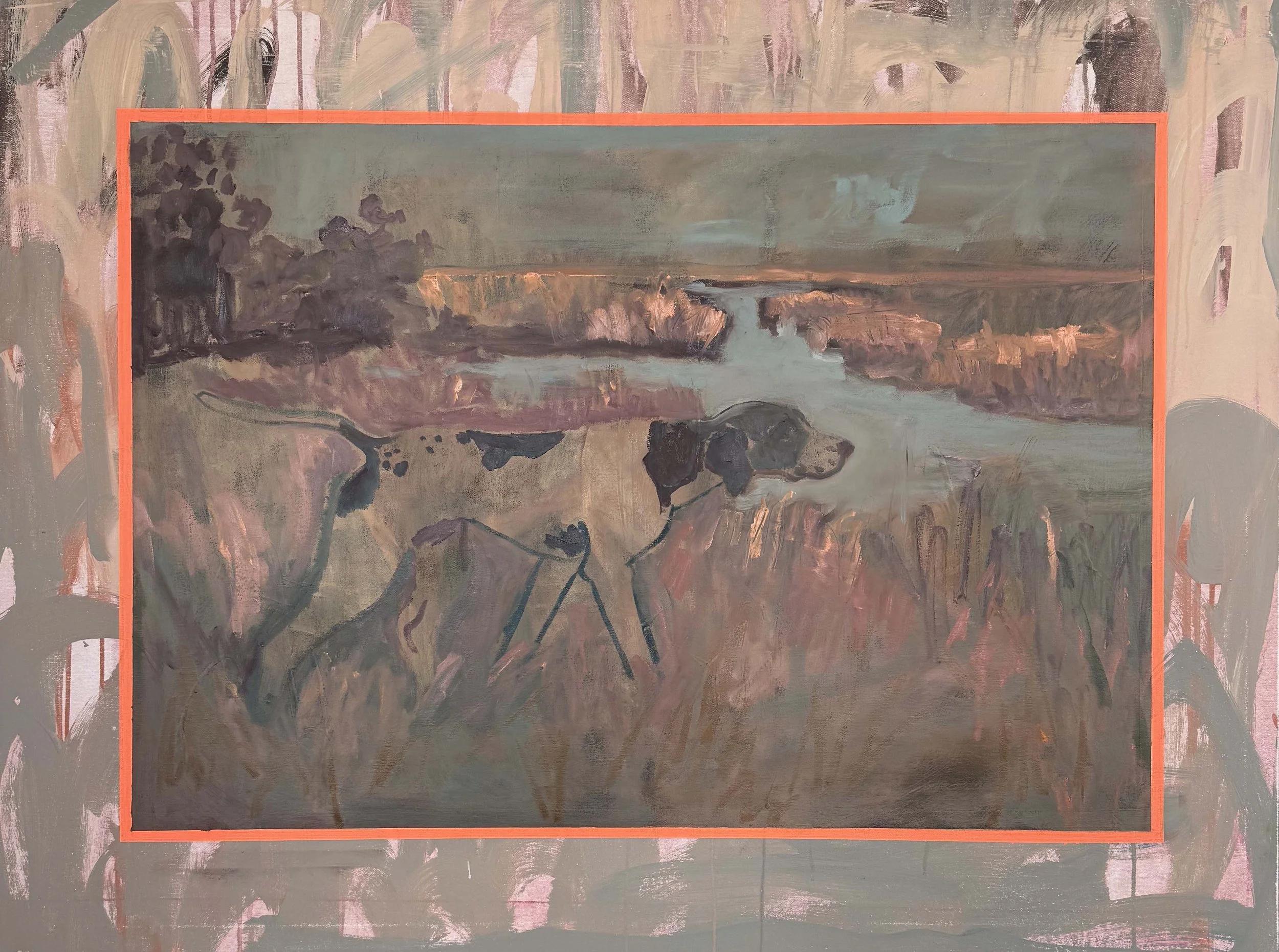  Resolve , Oil on Canvas, 36 x 48 in