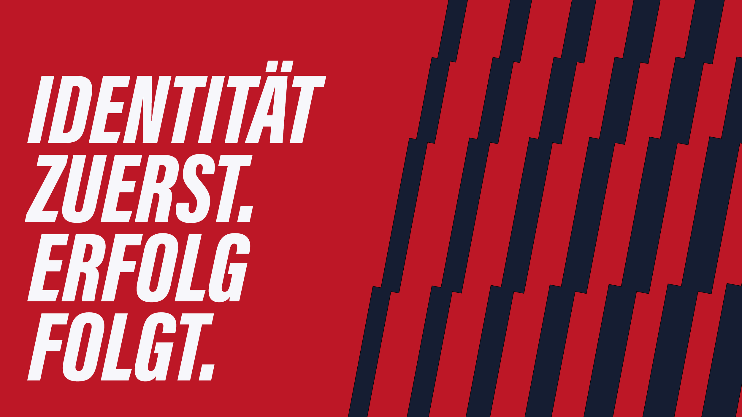 Was „Identität zuerst" bedeutet und warum die meisten Vereine es falsch angehen.