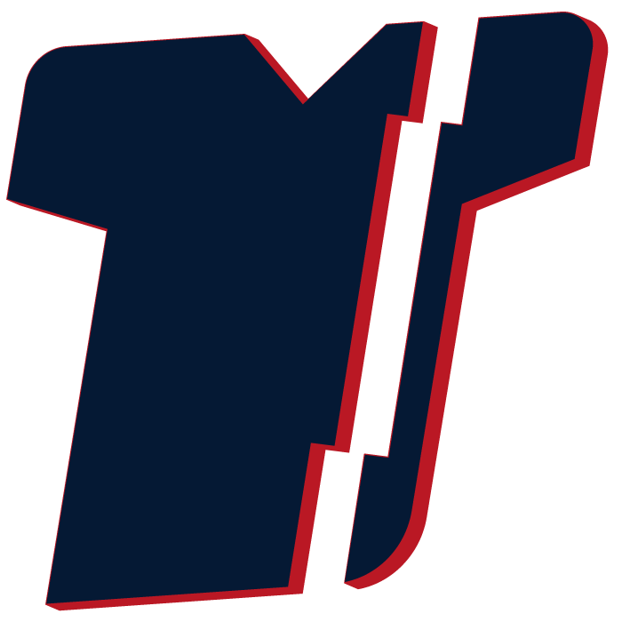 Das Bild zeigt ein großes, stilisiertes Symbol, das aus den Buchstaben Y und P besteht, mit einer roten Umrandung auf schwarzem Hintergrund.