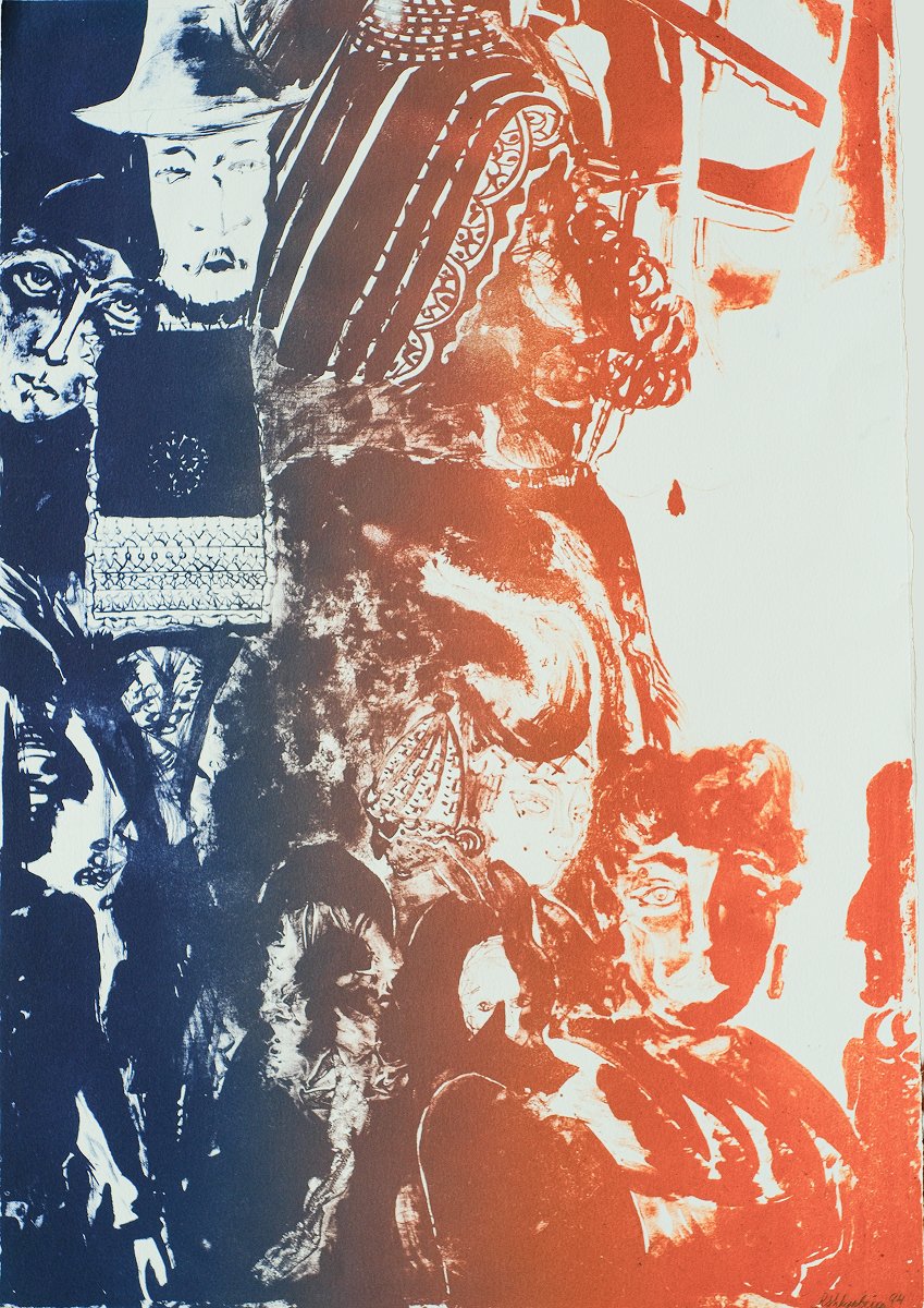 Family obligations
Lithograph 17x 24 inches (unframed)