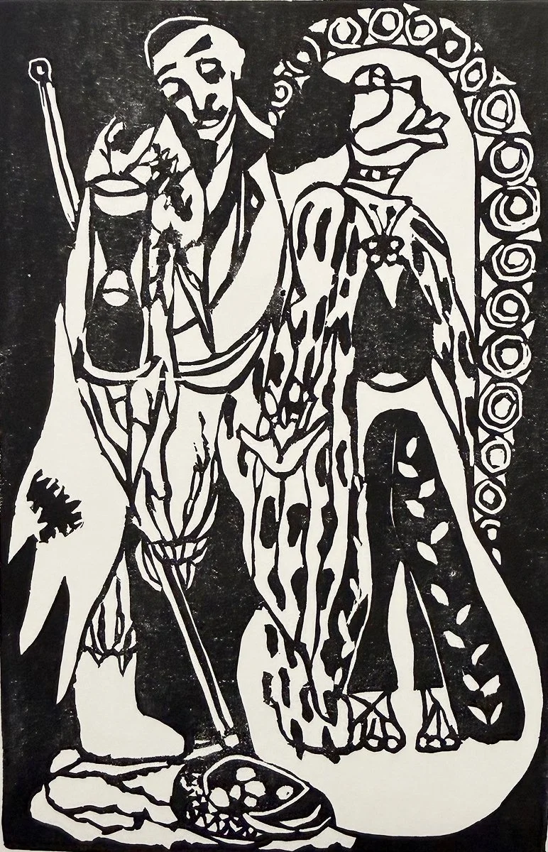 Motha. Fatha. Hanko, 5 x 7 inches 