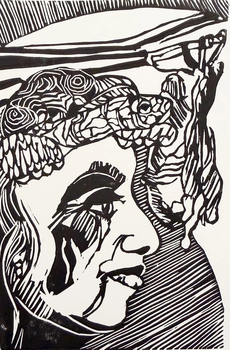 Le temps perdu. Hanko, 5 x 7 inches 