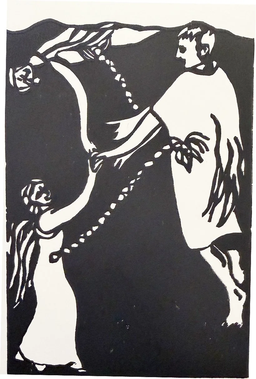 An unbreakable bond. Hanko, 5 x 7 inches 