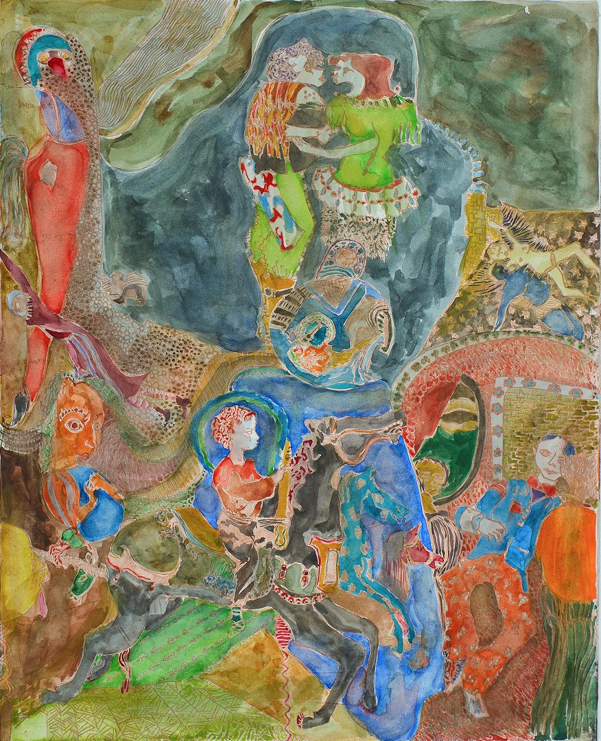 Carousel
Lithograph 20 x 16 inches (unframed)