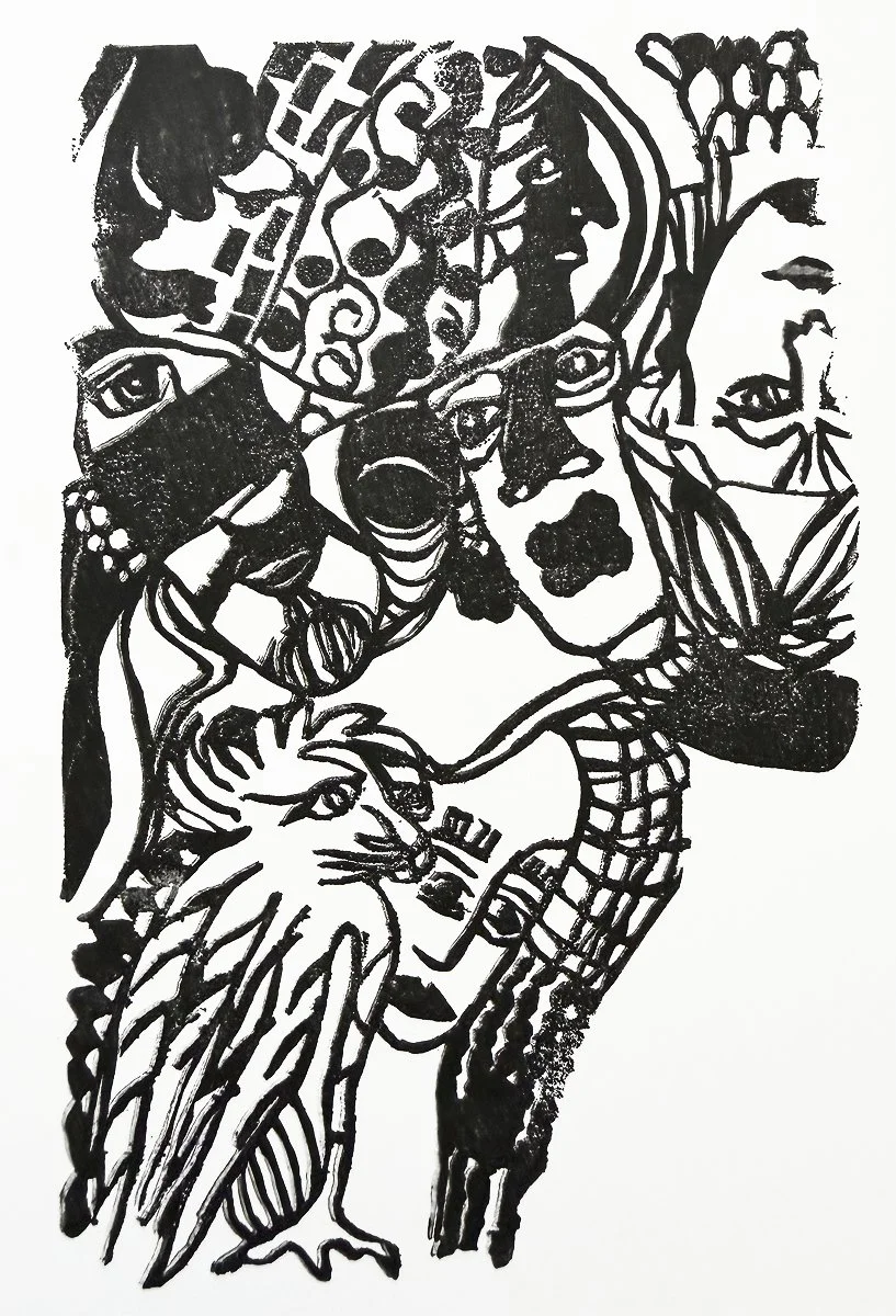 Fitting in
4x6 print (unframed)