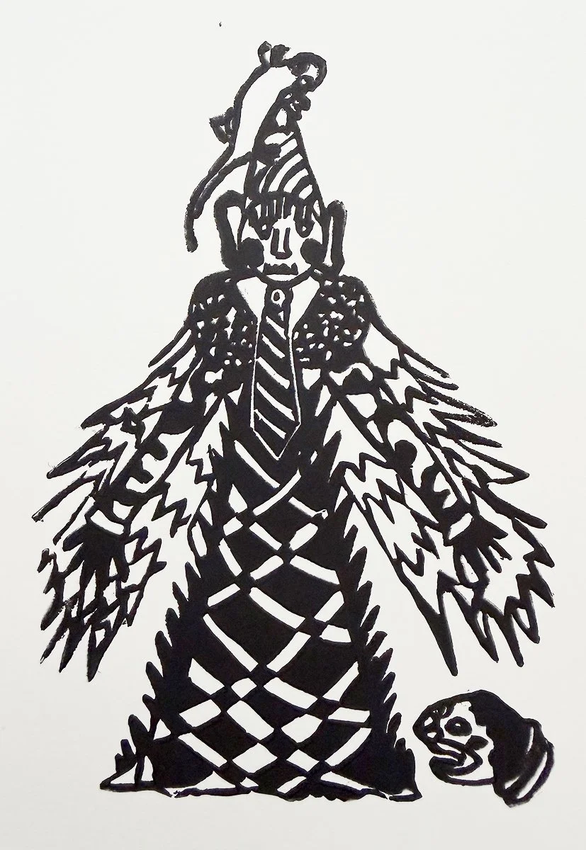 Firebird. Hanko, 5 x 7 inches 