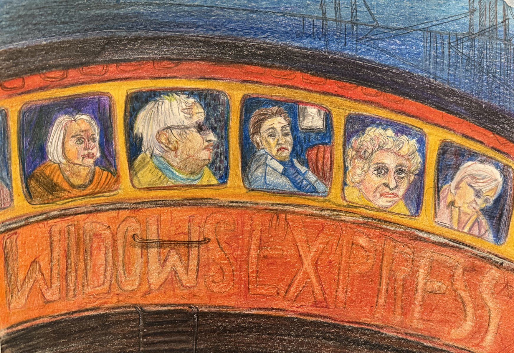 Widows Express. LYRA pencils
8.5 x 11 inches (unarmed)